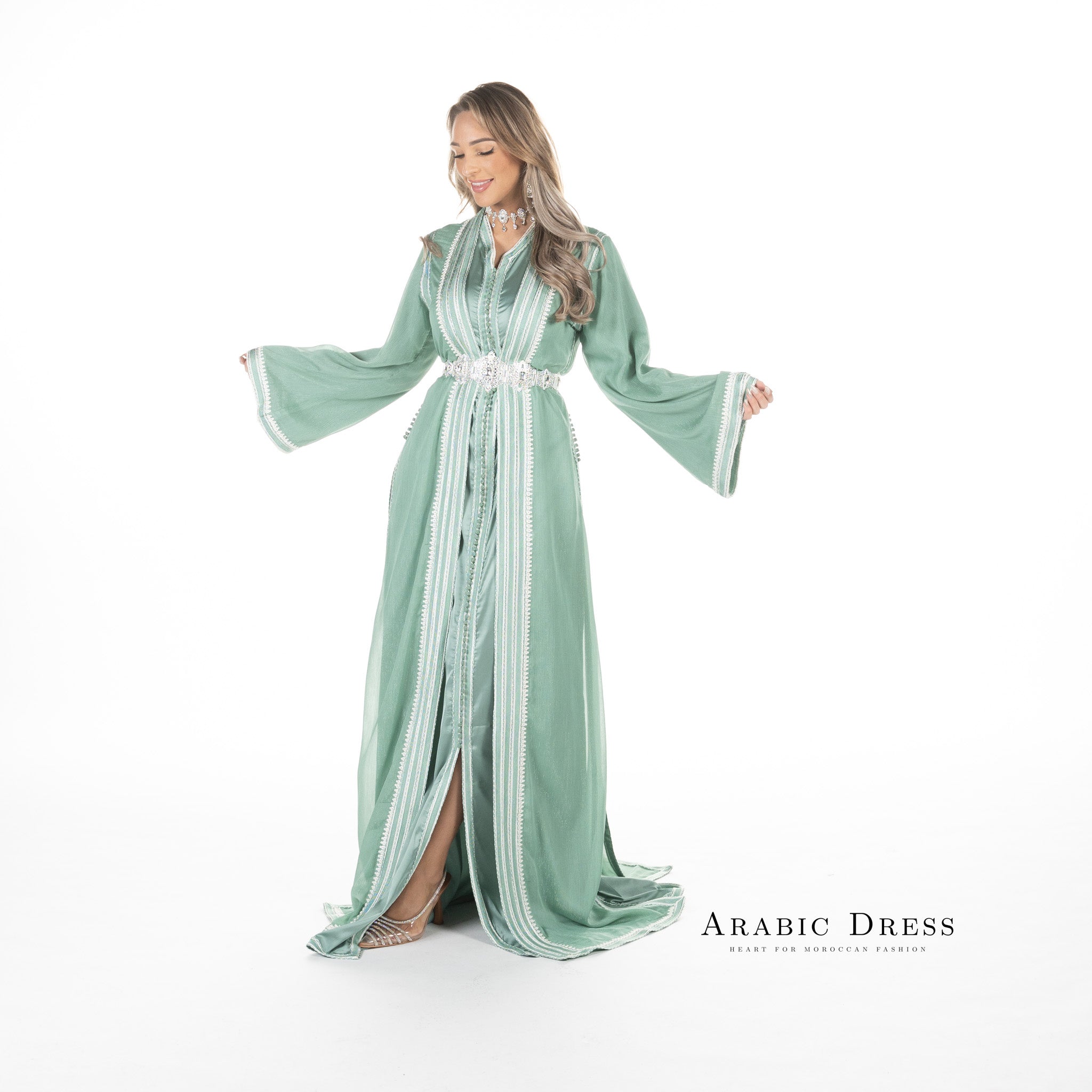 Caftan Hiba Green