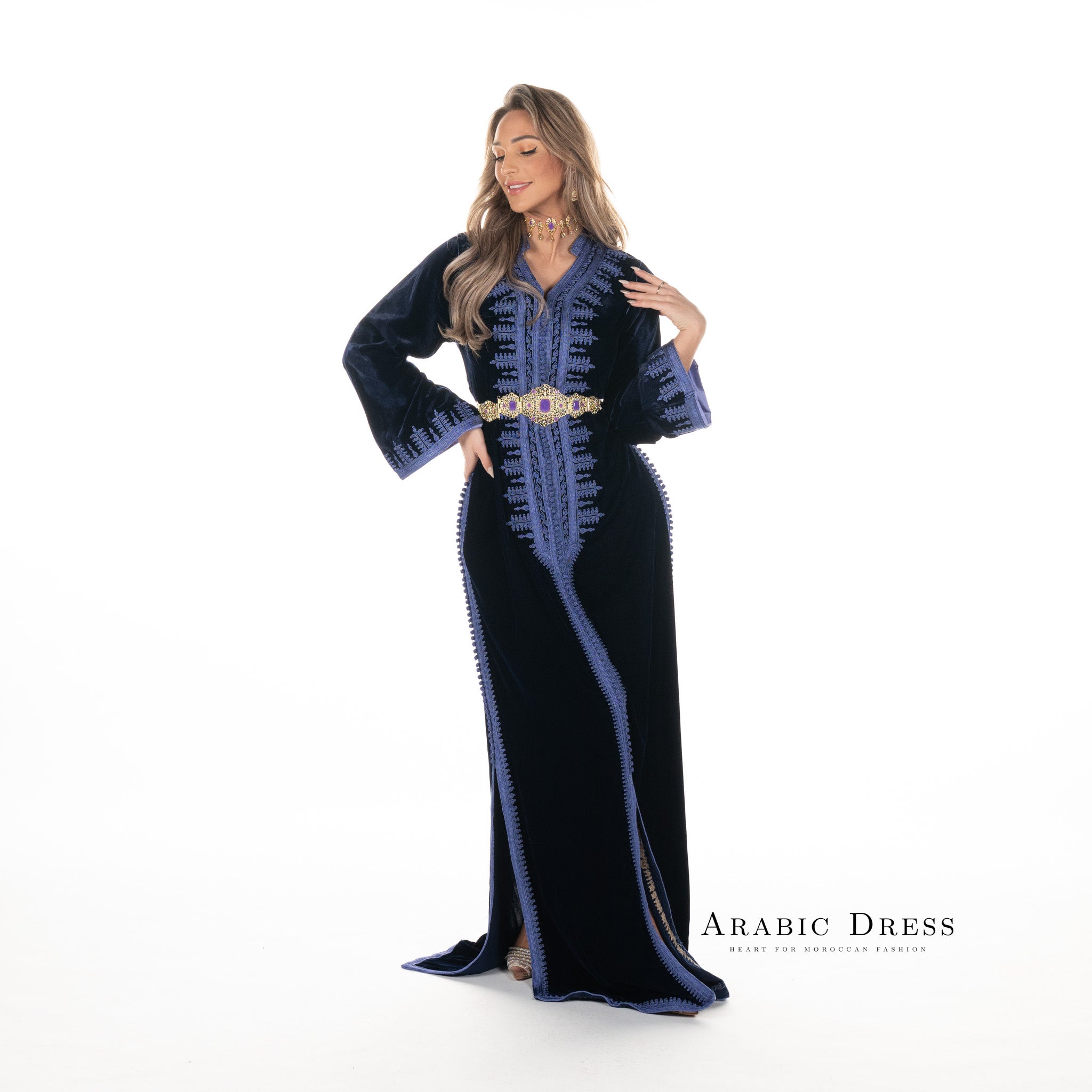 Caftan Noheila Oxford/Purple