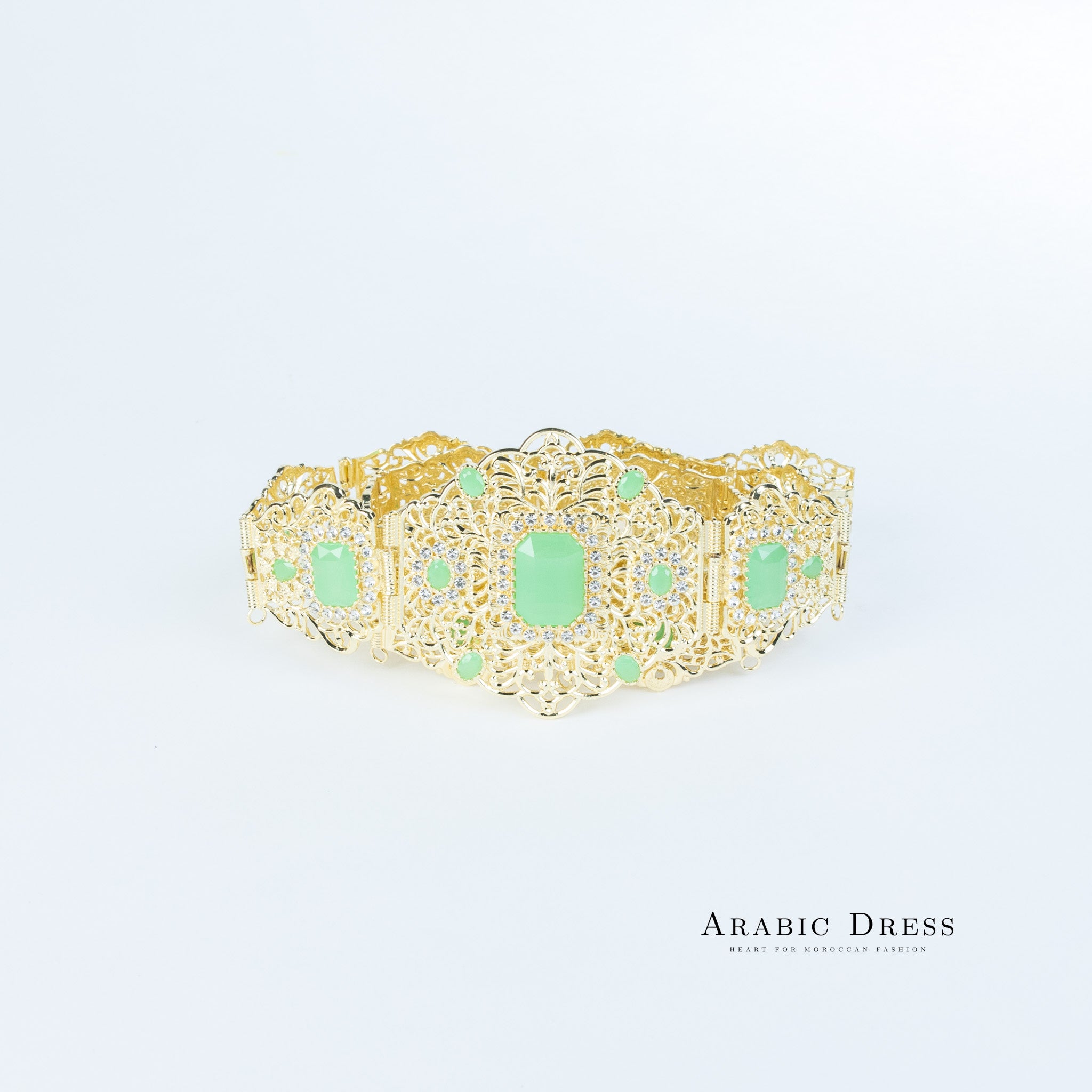 Bora Gold/Mintgreen Belt