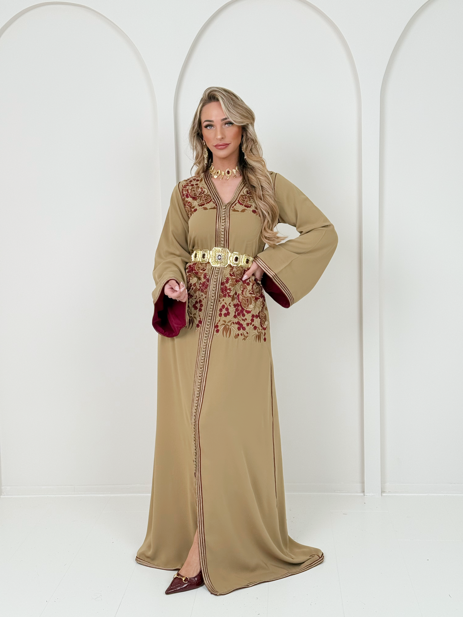 Caftan Dima Darkolive