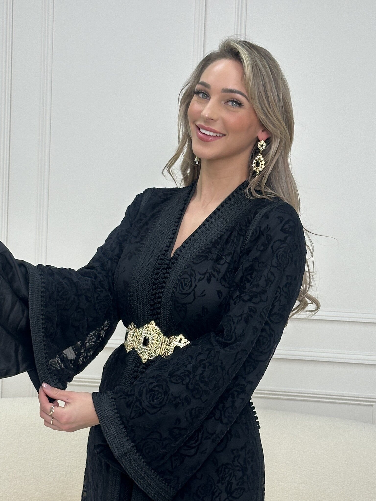 Caftan Charazed Black