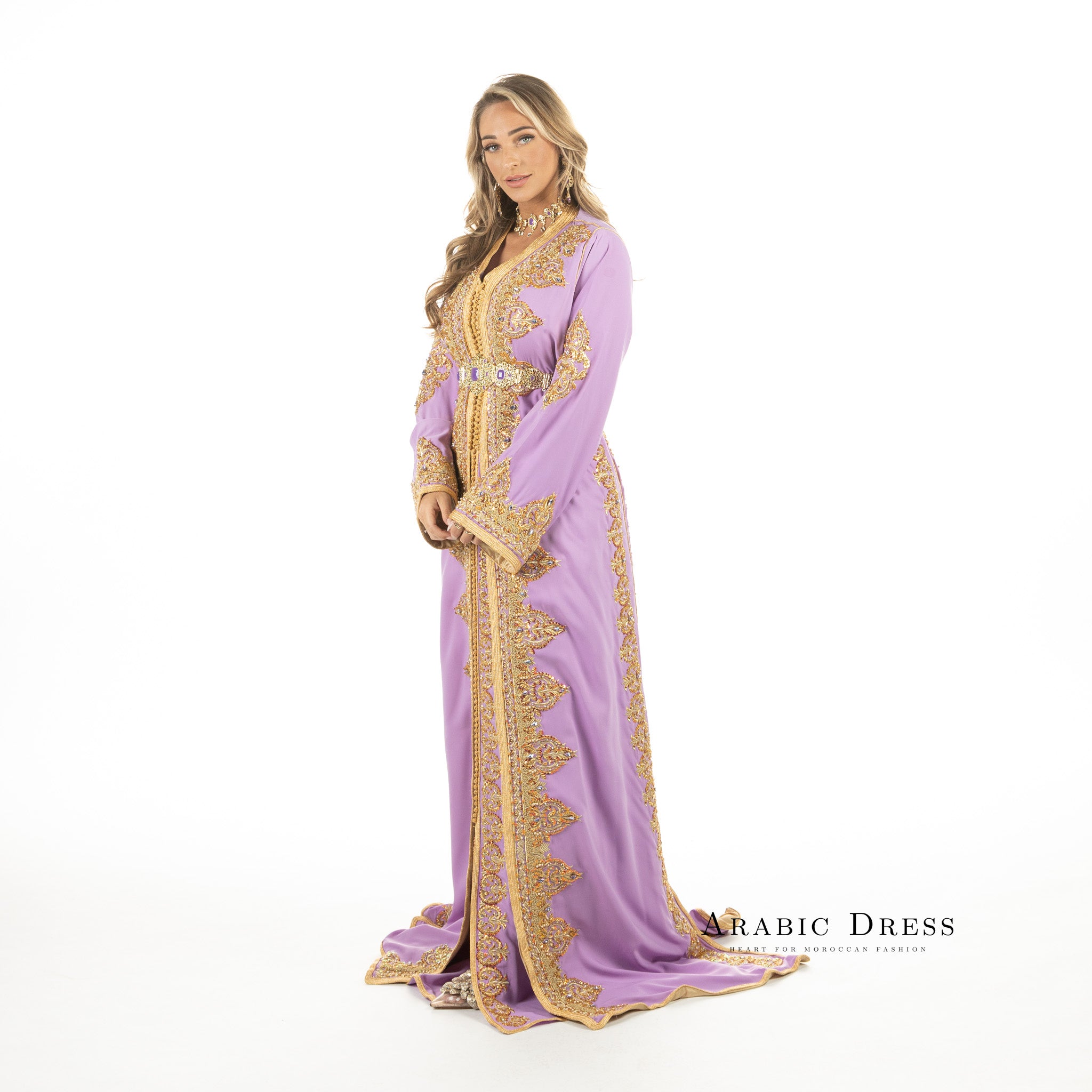 Caftan Nasima Thistle