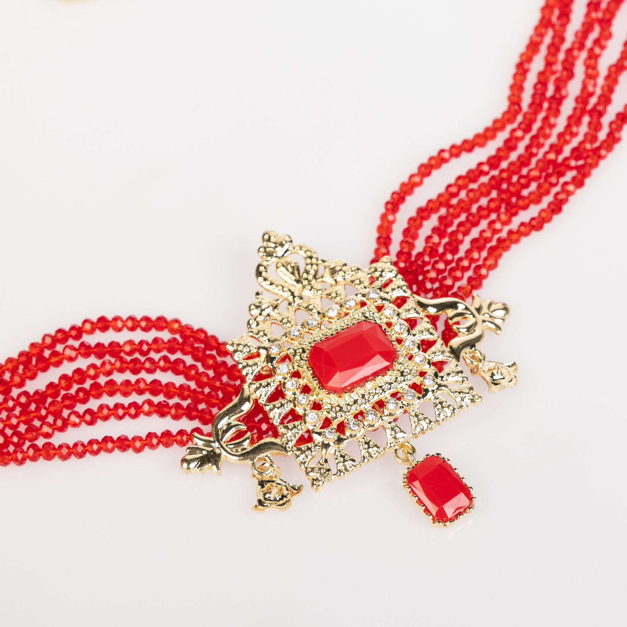 Red Youra Necklace set
