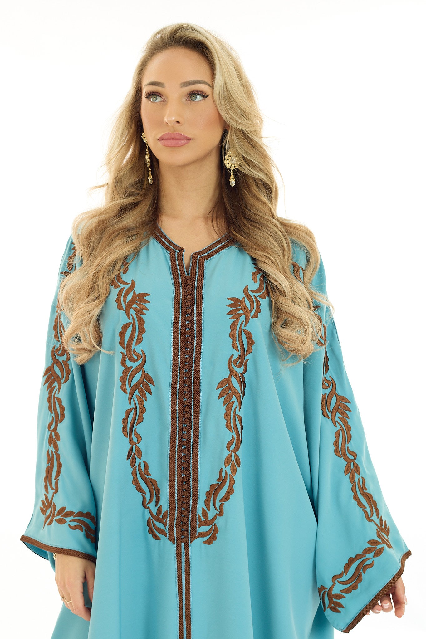 Caftan Bouchra Blue