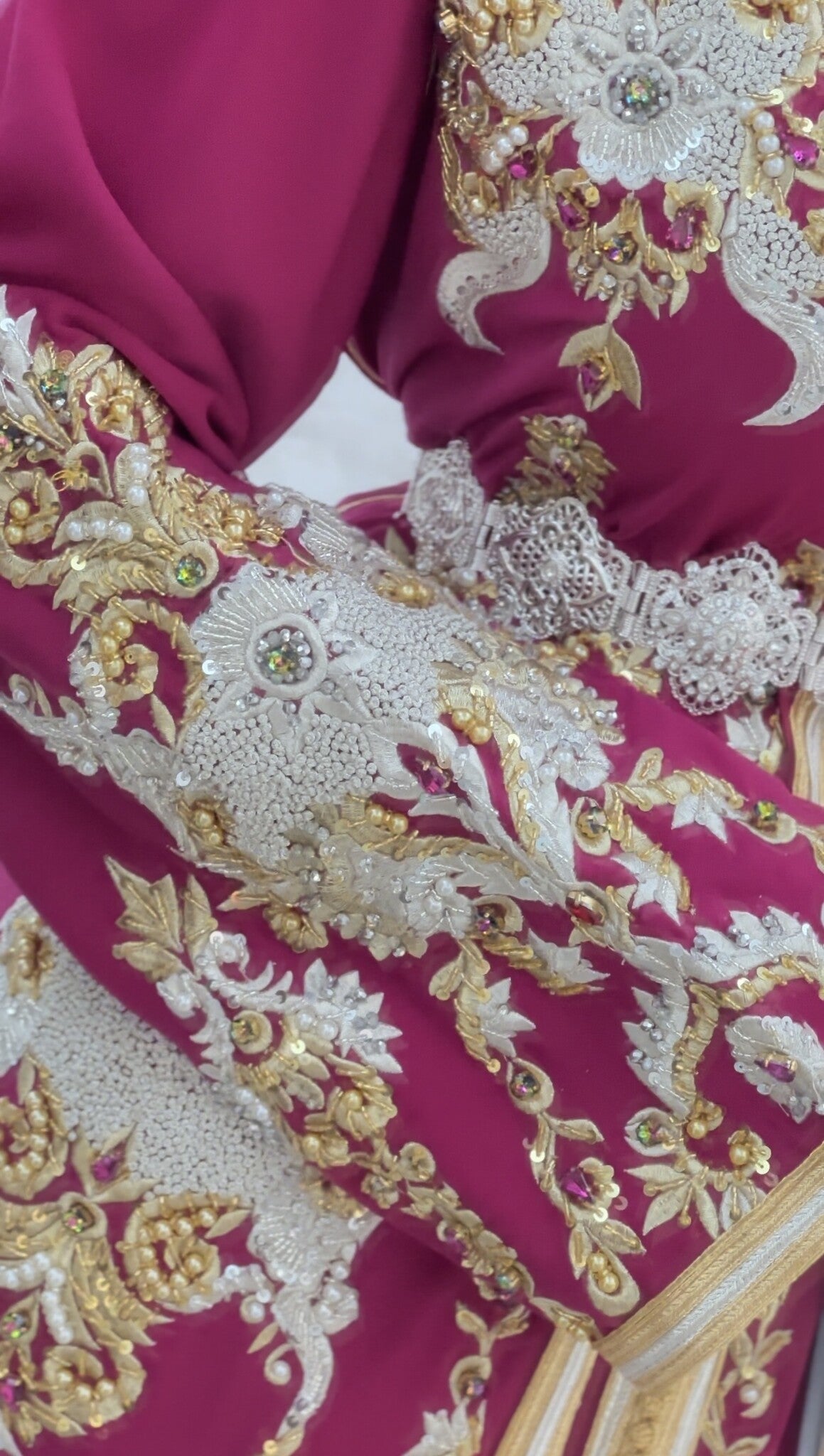 Caftan Nisrine Magenta