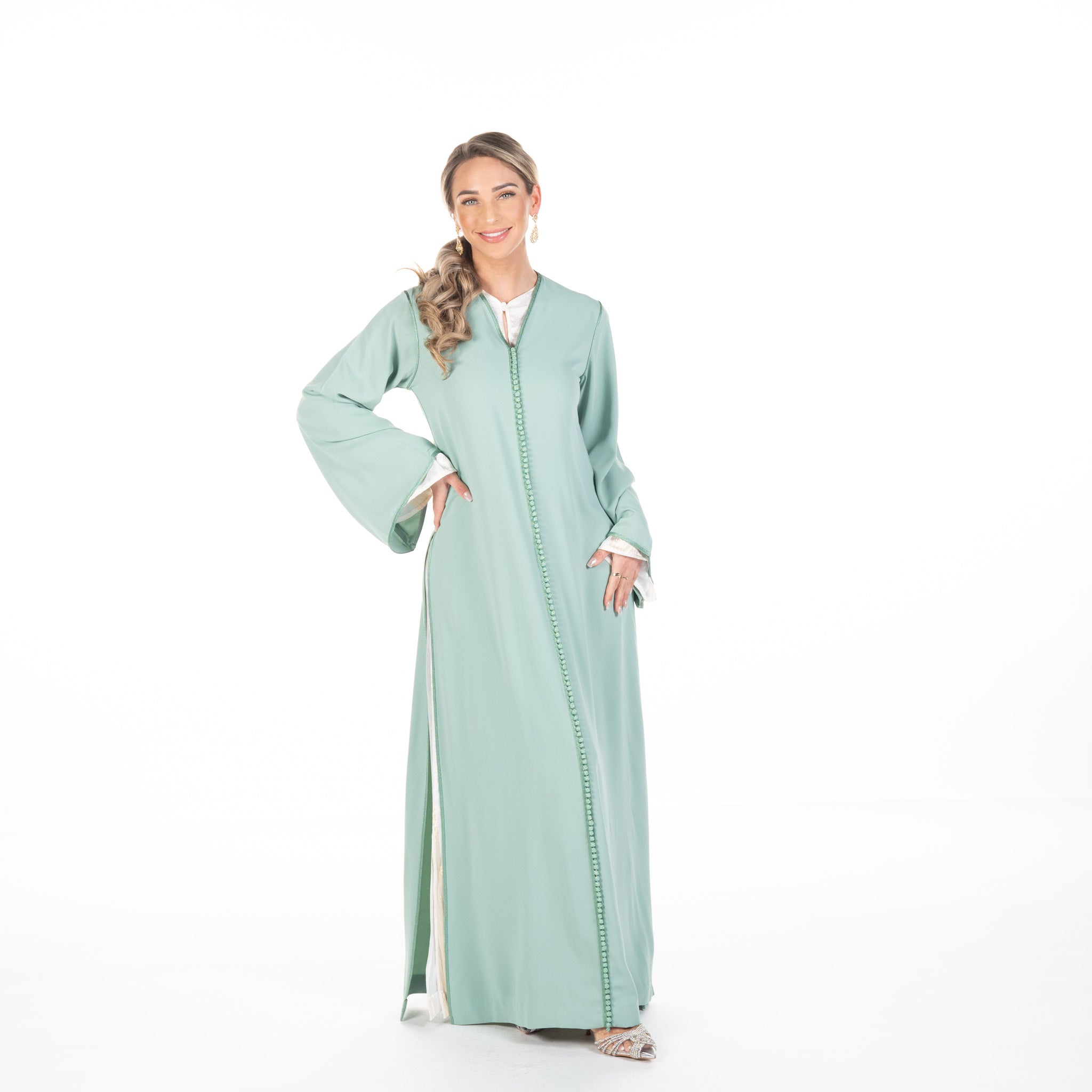 Caftan Nina Darkseagreen