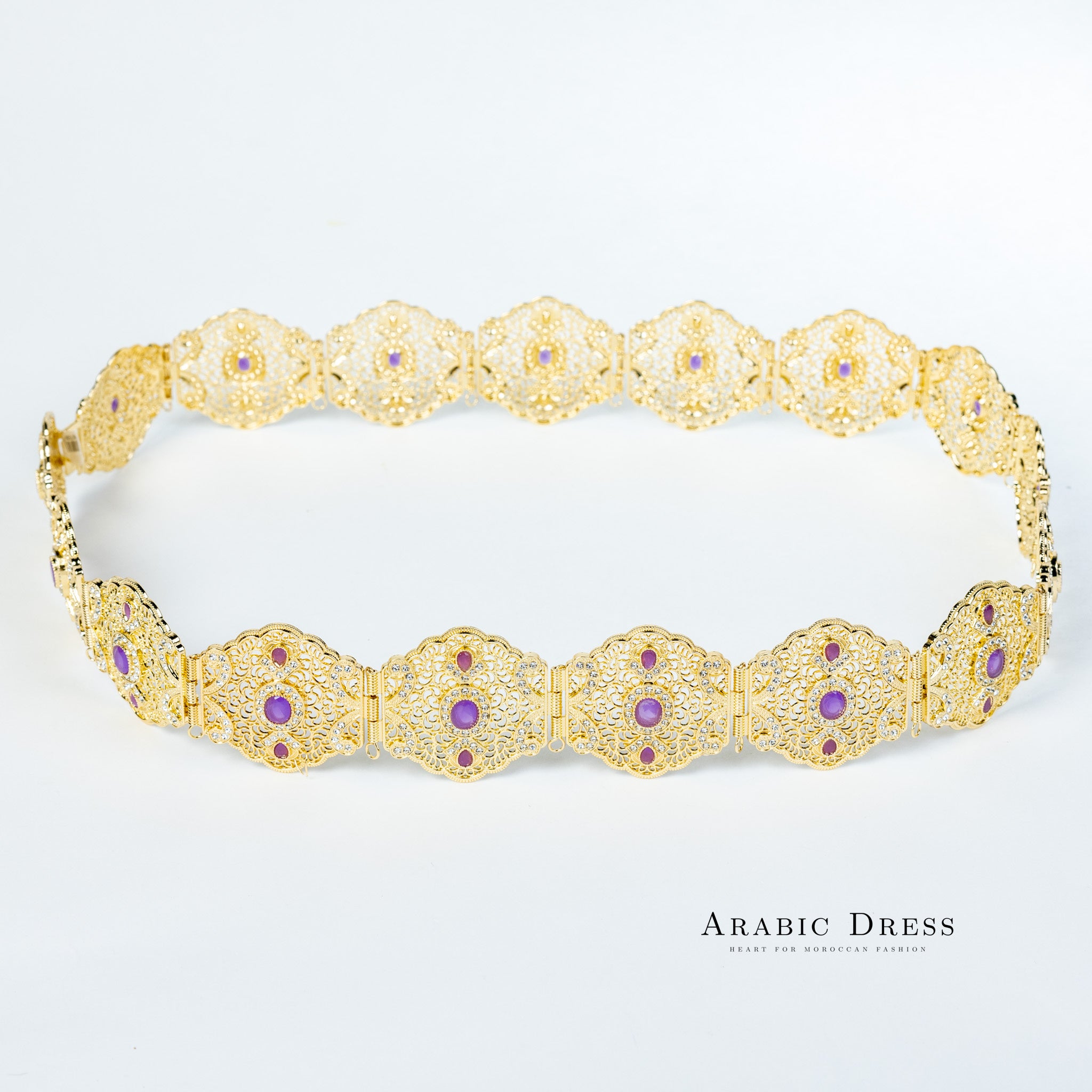 Ahri Gold/Violet Belt