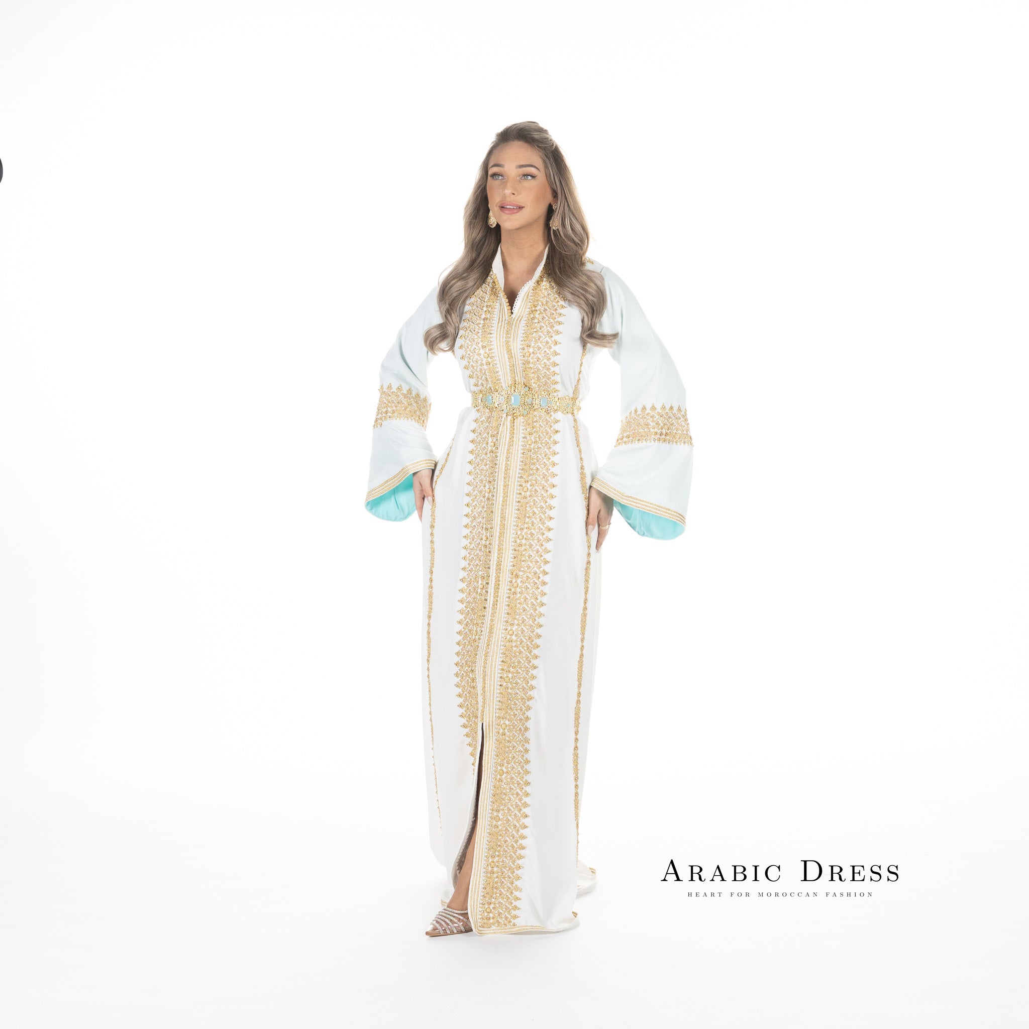 Caftan Dounia Brokenwhite