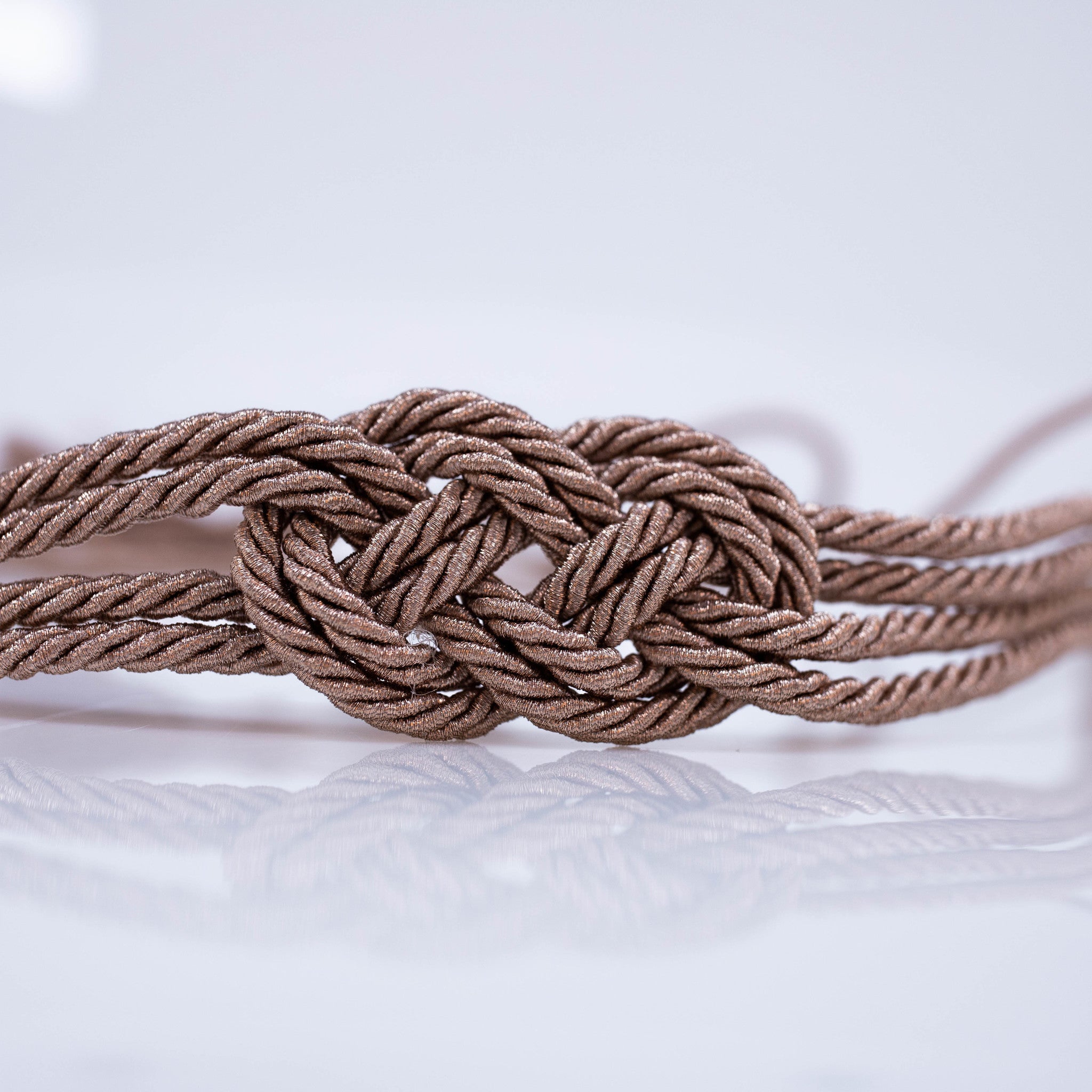 Bronze Rope Belt Ami