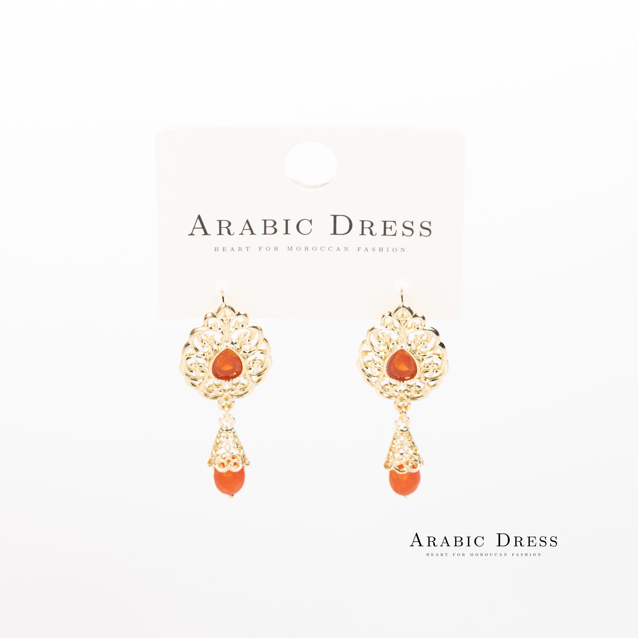 Orange Nabi Earrings