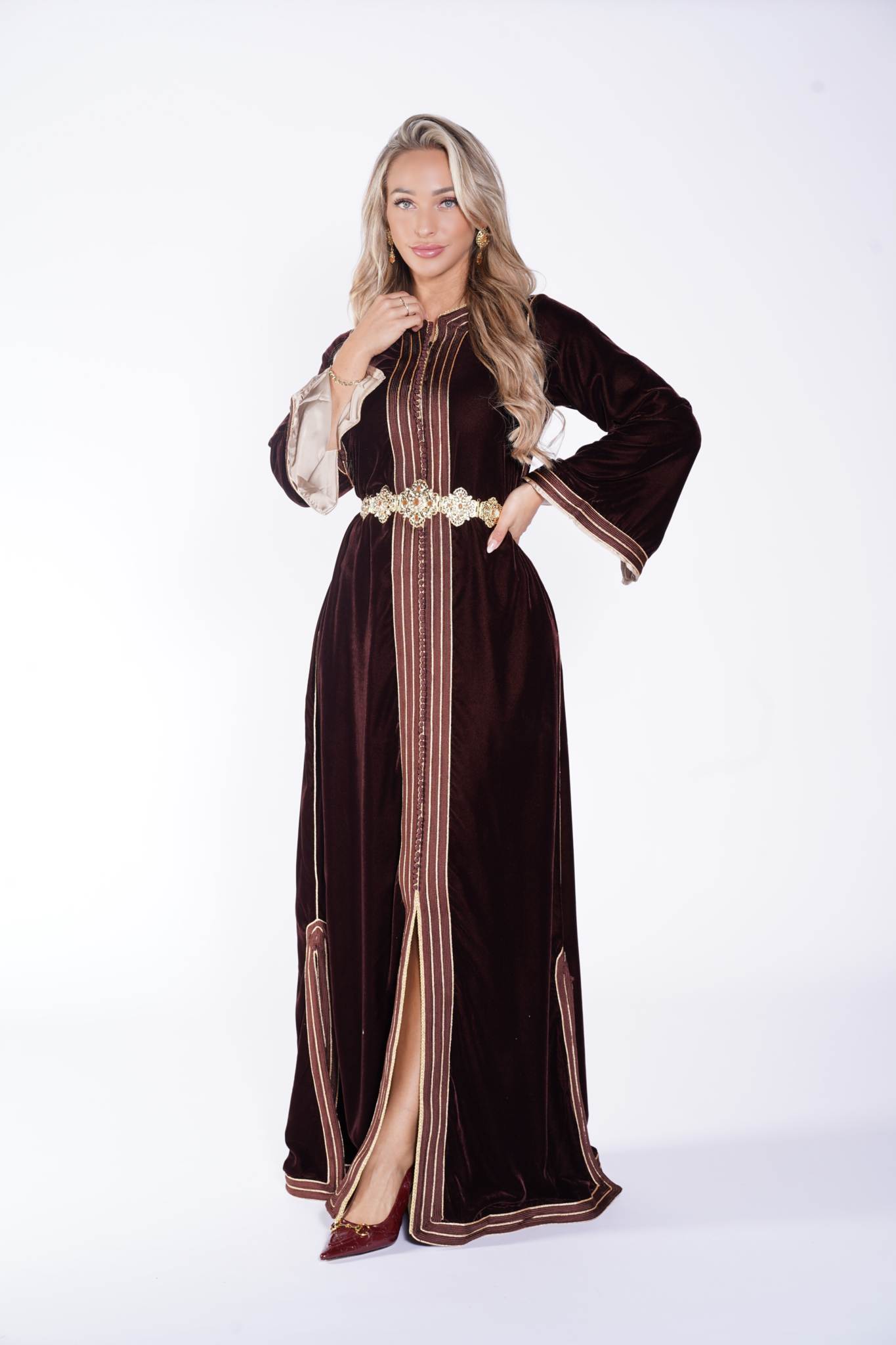 Caftan Farah Brown