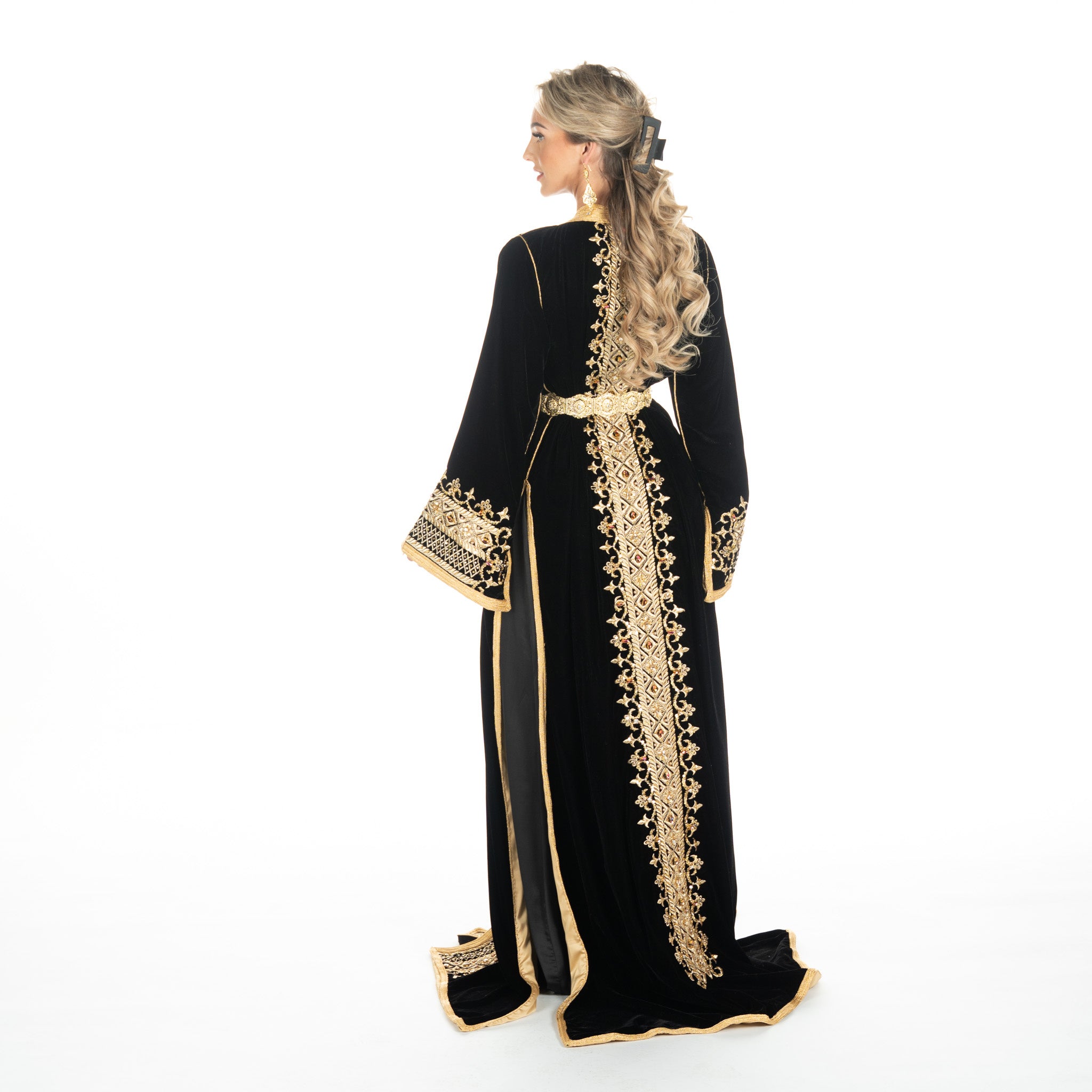 Exclusieve Caftan Isabel Black