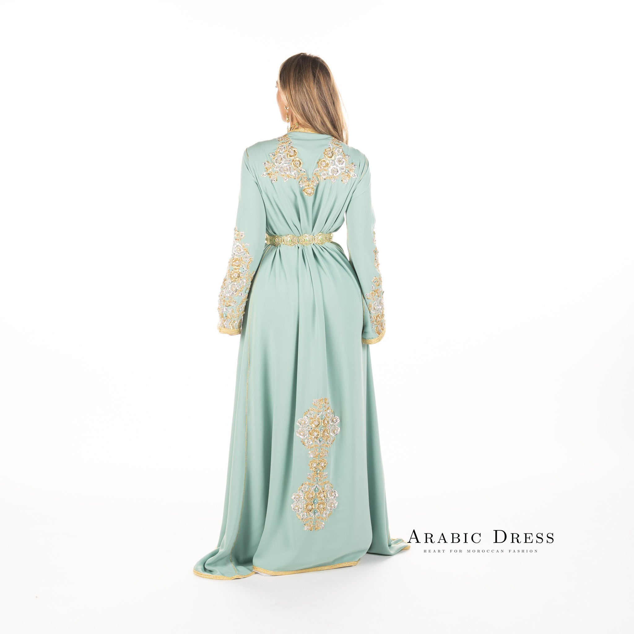 Caftan Nisa Turquiose