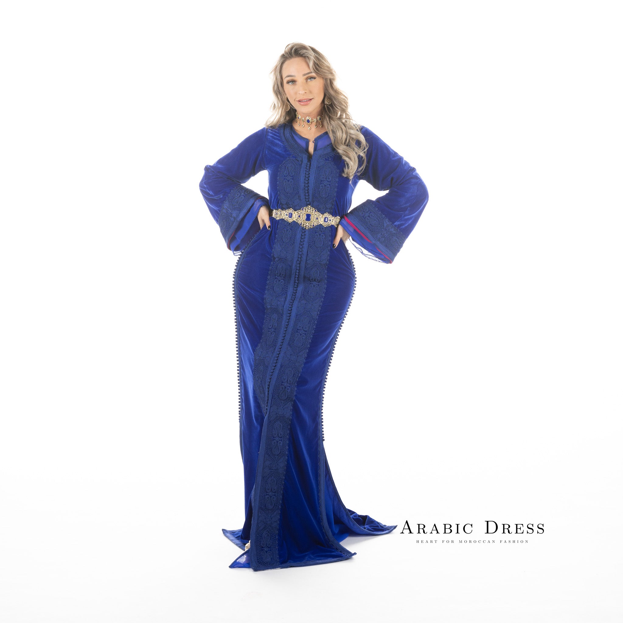 Caftan  Lina Royalblue