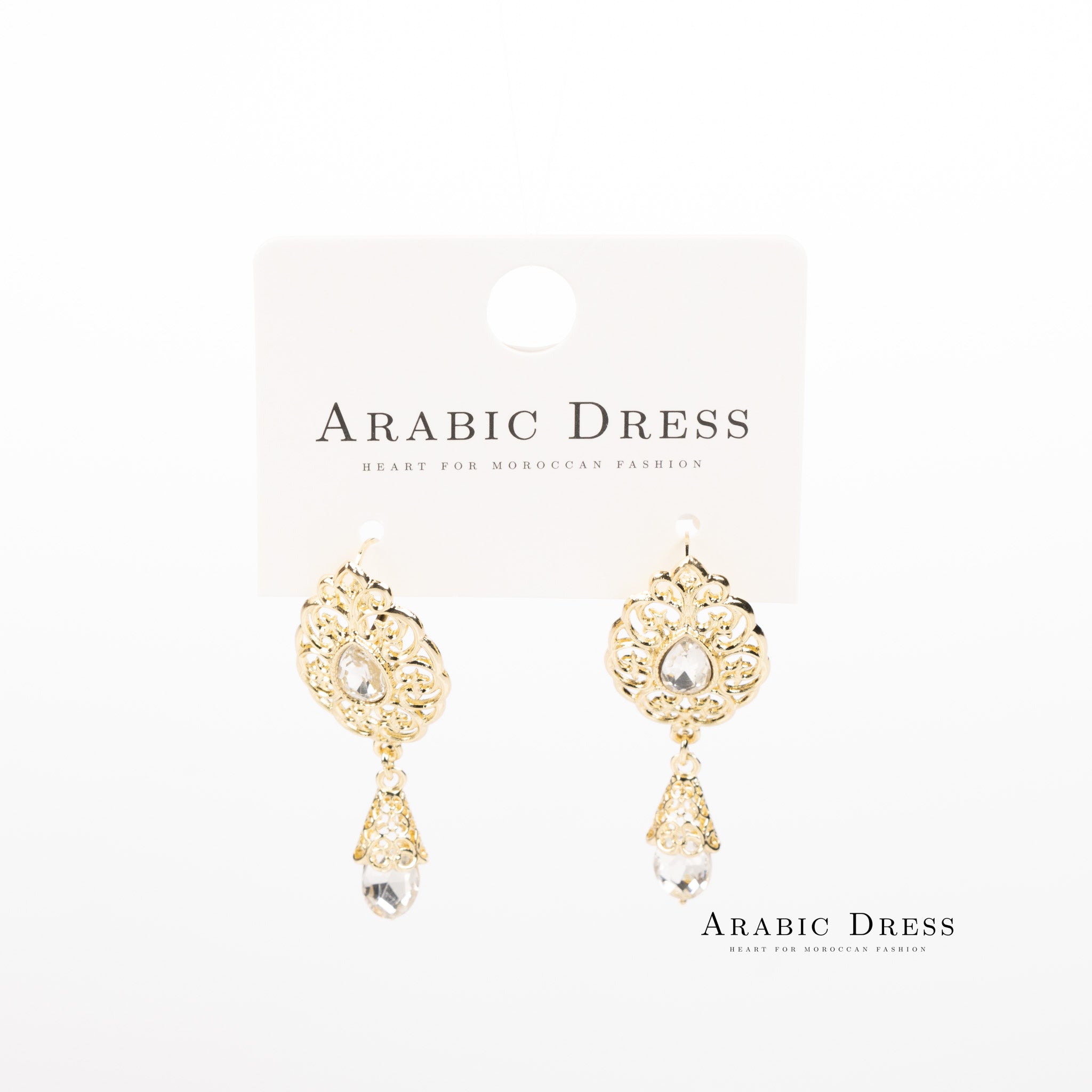 White Gold Nabi Earrings