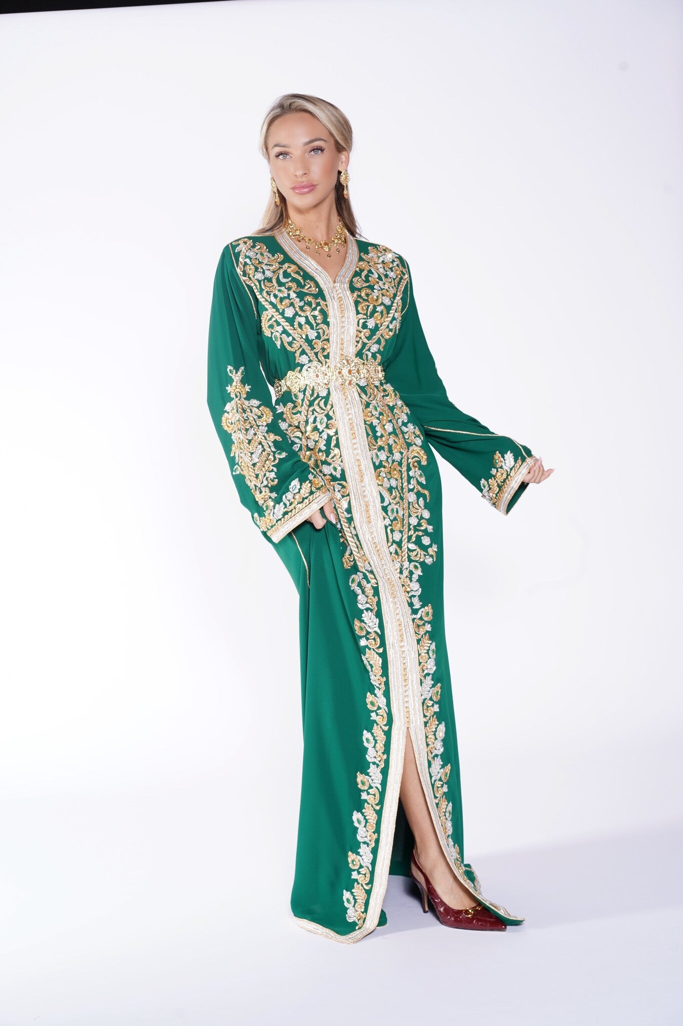 Caftan Ayanna Darkgreen