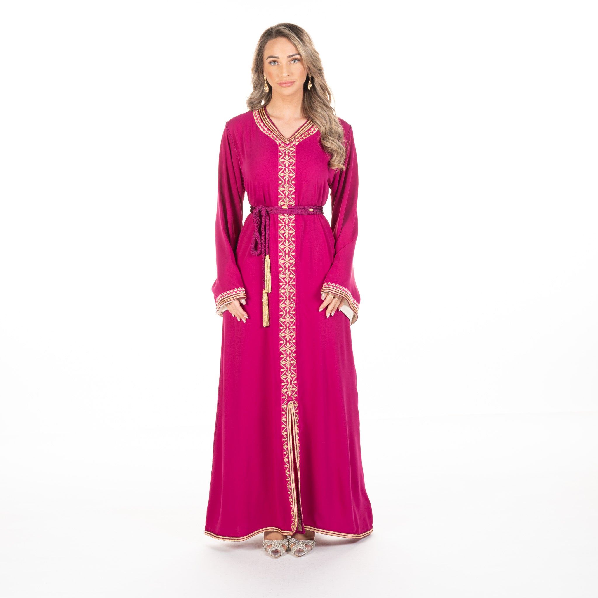 Caftan Basma  Magenta