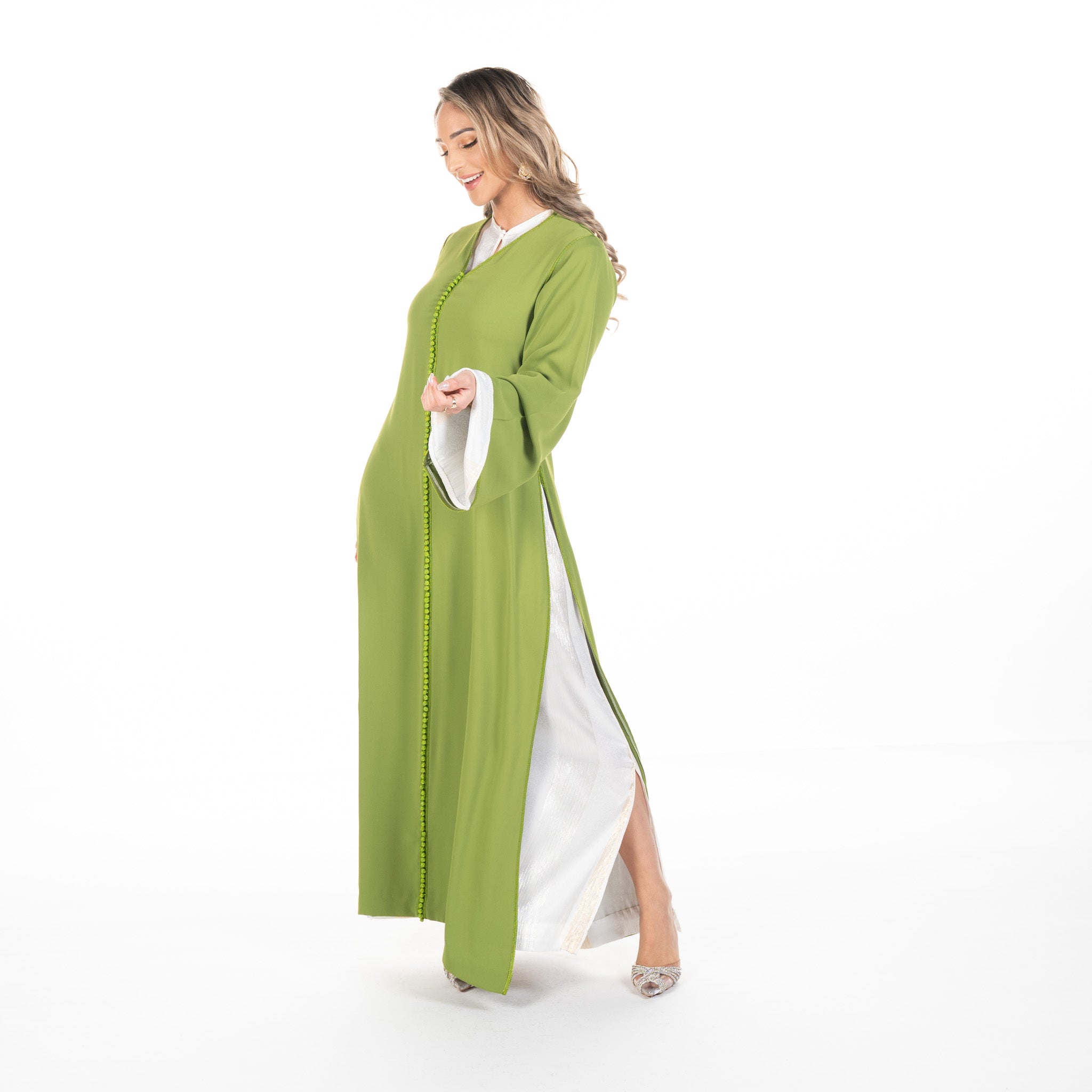 Caftan Nina Olivegreen