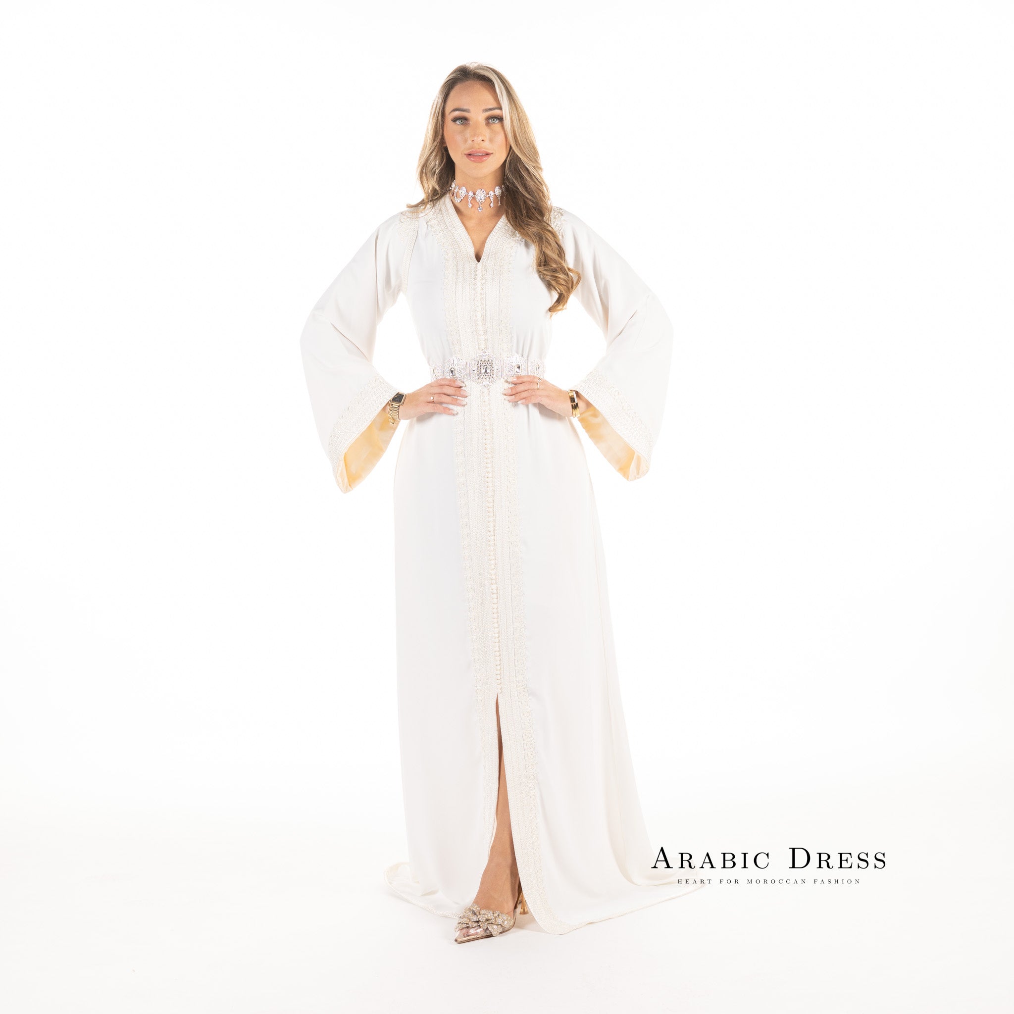 Caftan Safae Brokenwhite