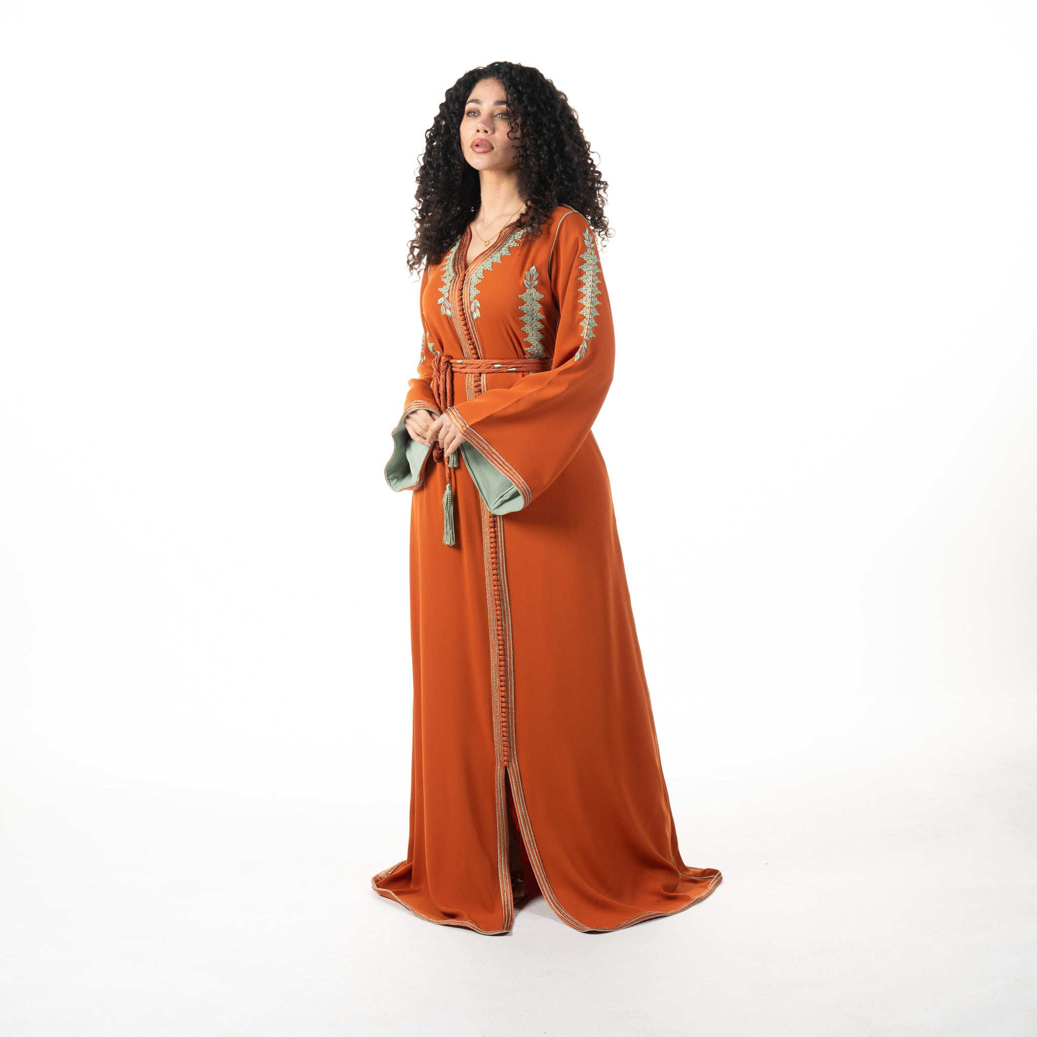 Caftan Chaimae Orange