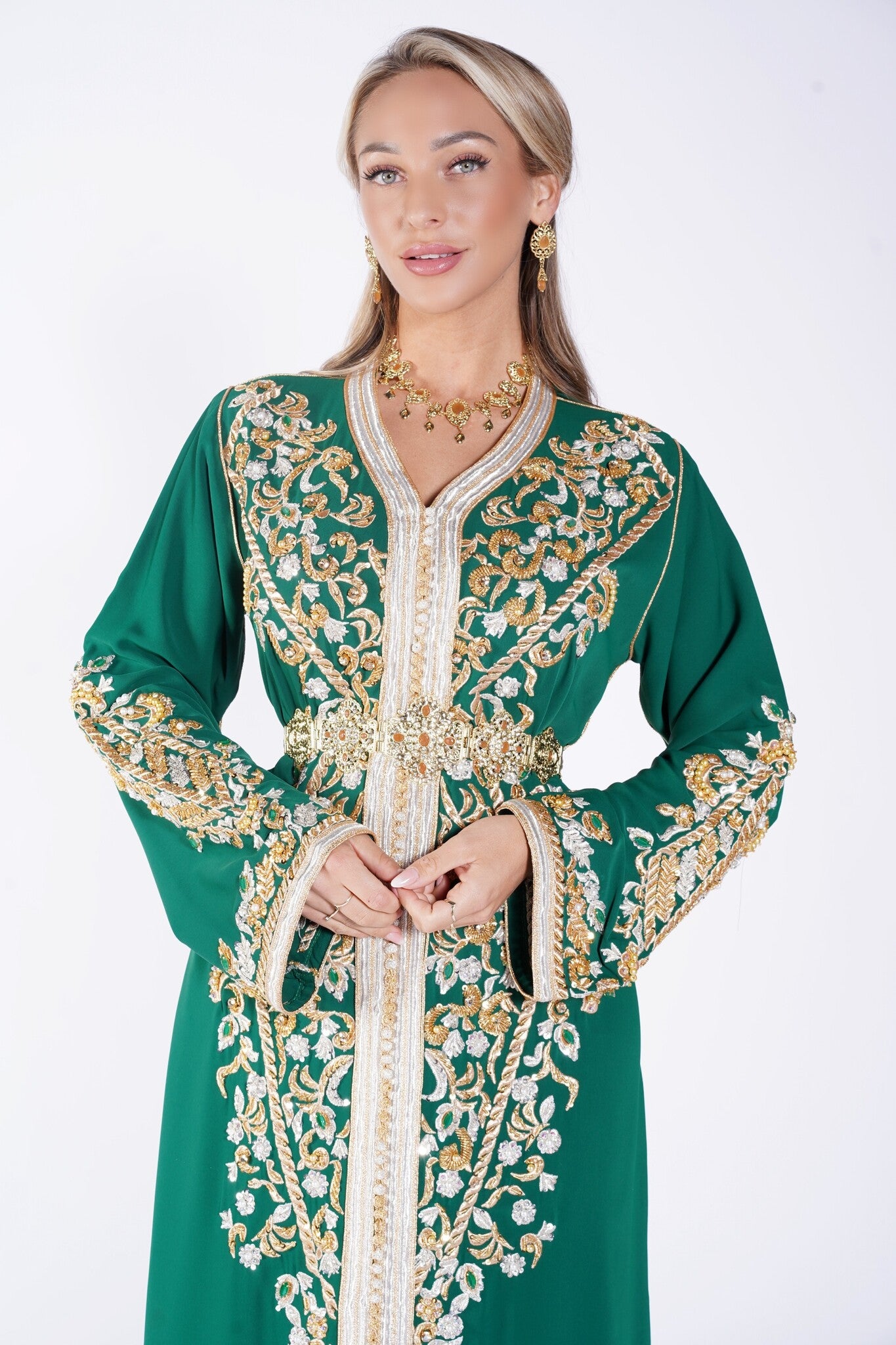 Caftan Ayanna Darkgreen