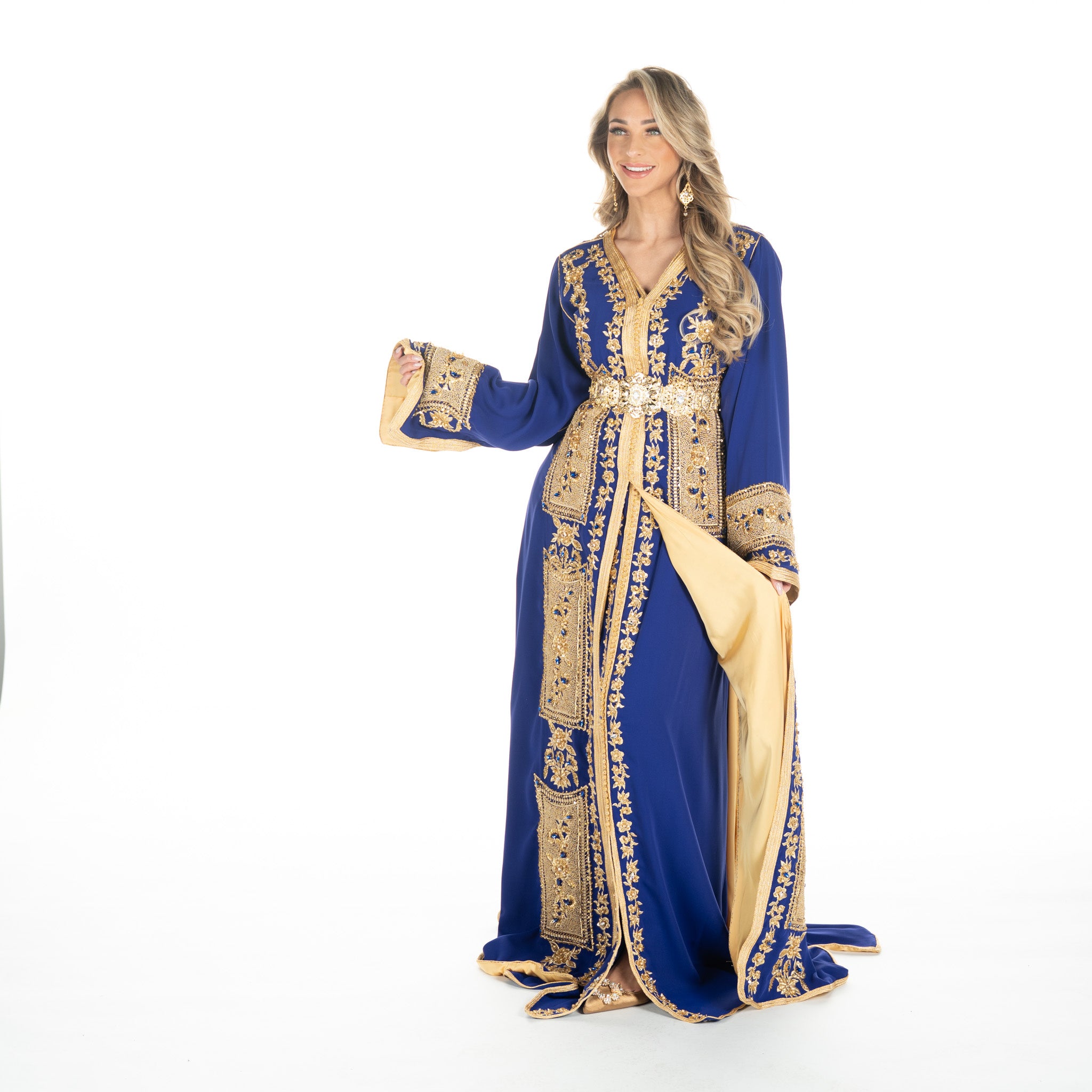Exclusieve Caftan Levi Royal Blue