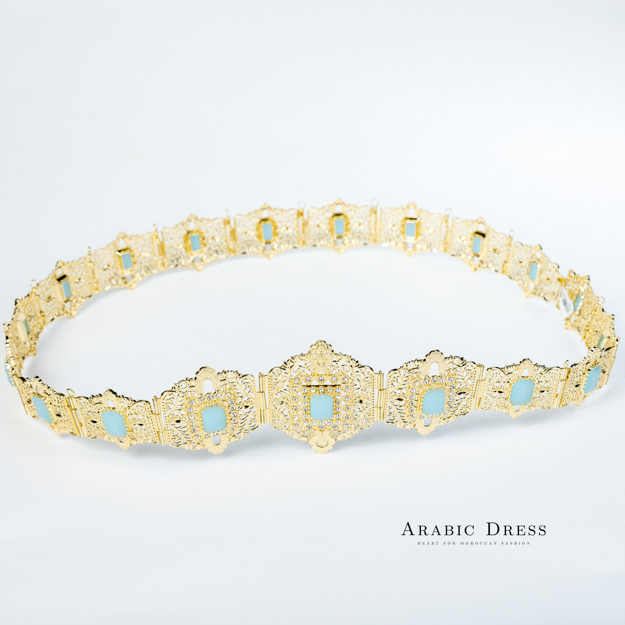 Mihi Gold/Turquoise Belt