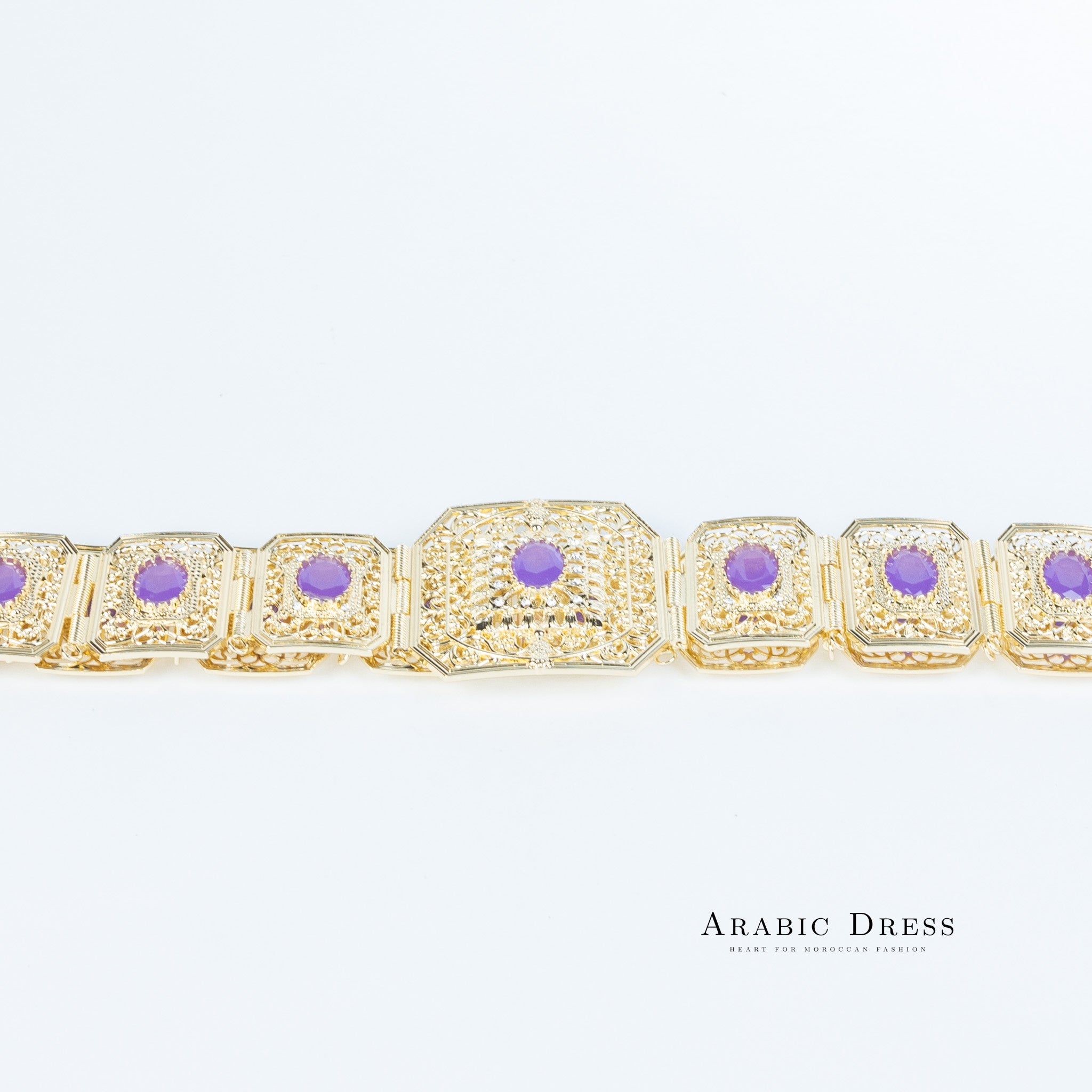Micha Gold/Violet Belt