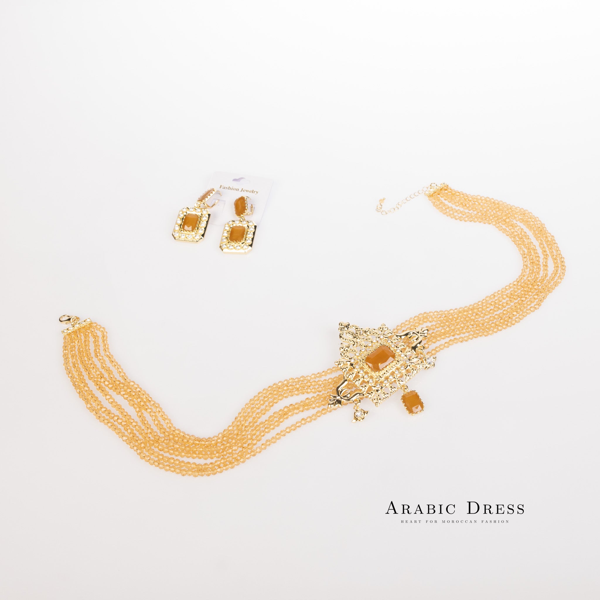 Brown Youra Necklace set