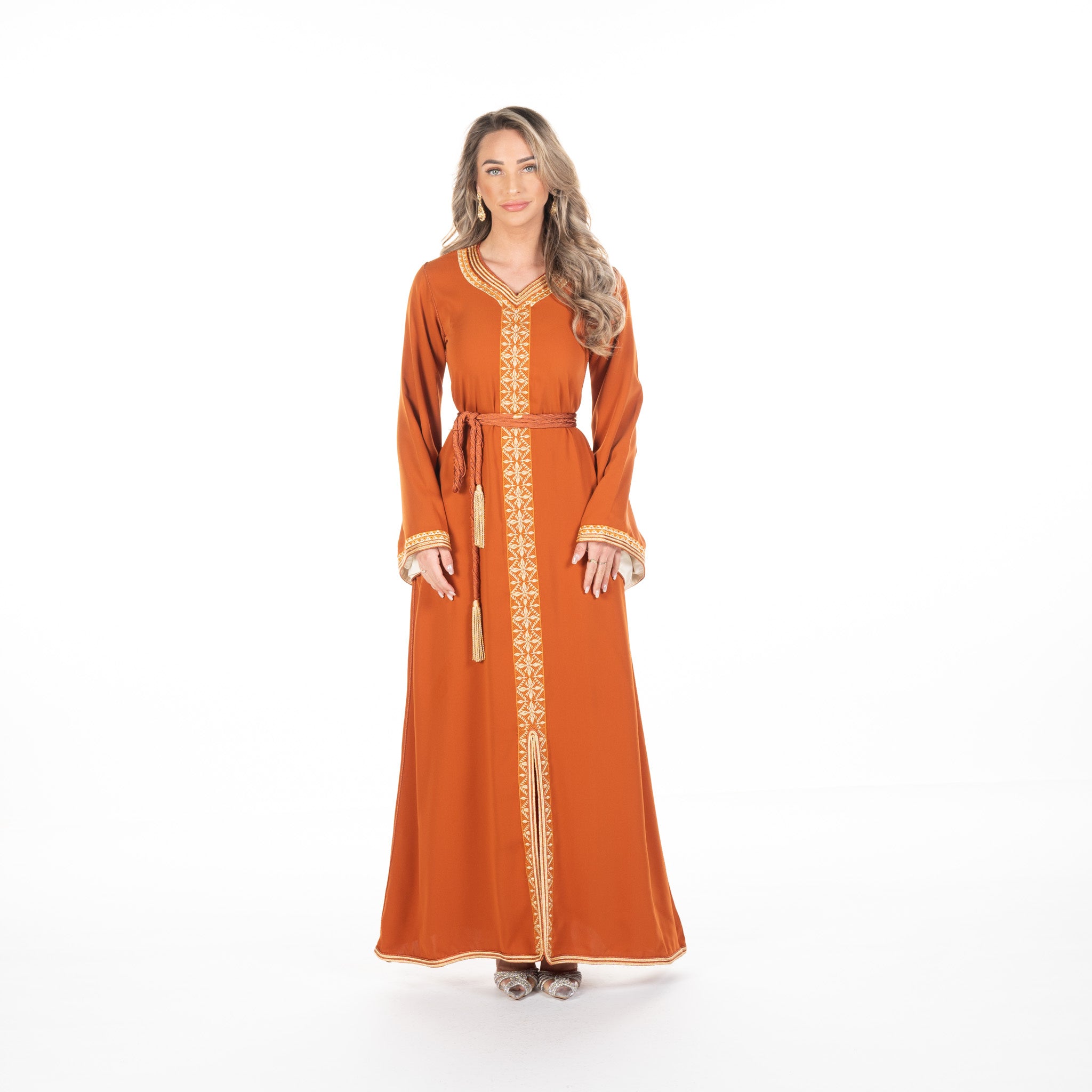 Caftan Basma  Orange