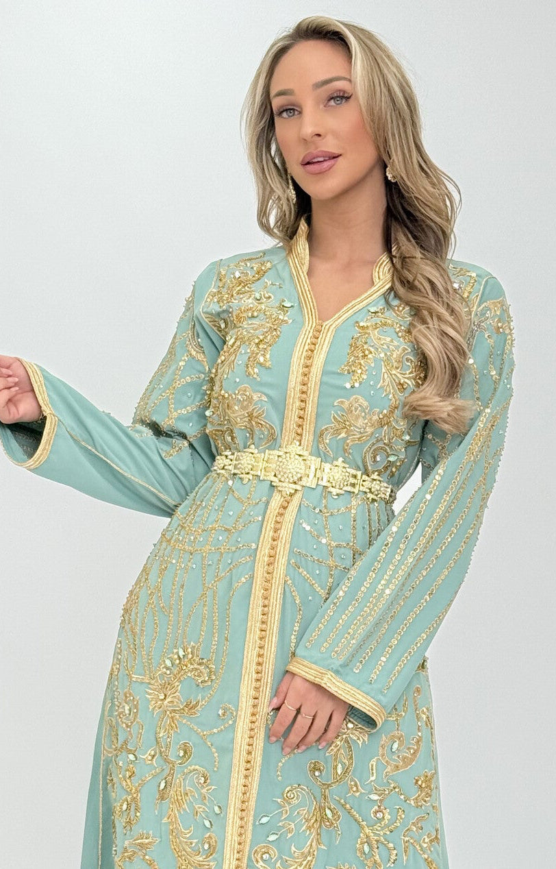 Caftan Liyana Darkseagreen