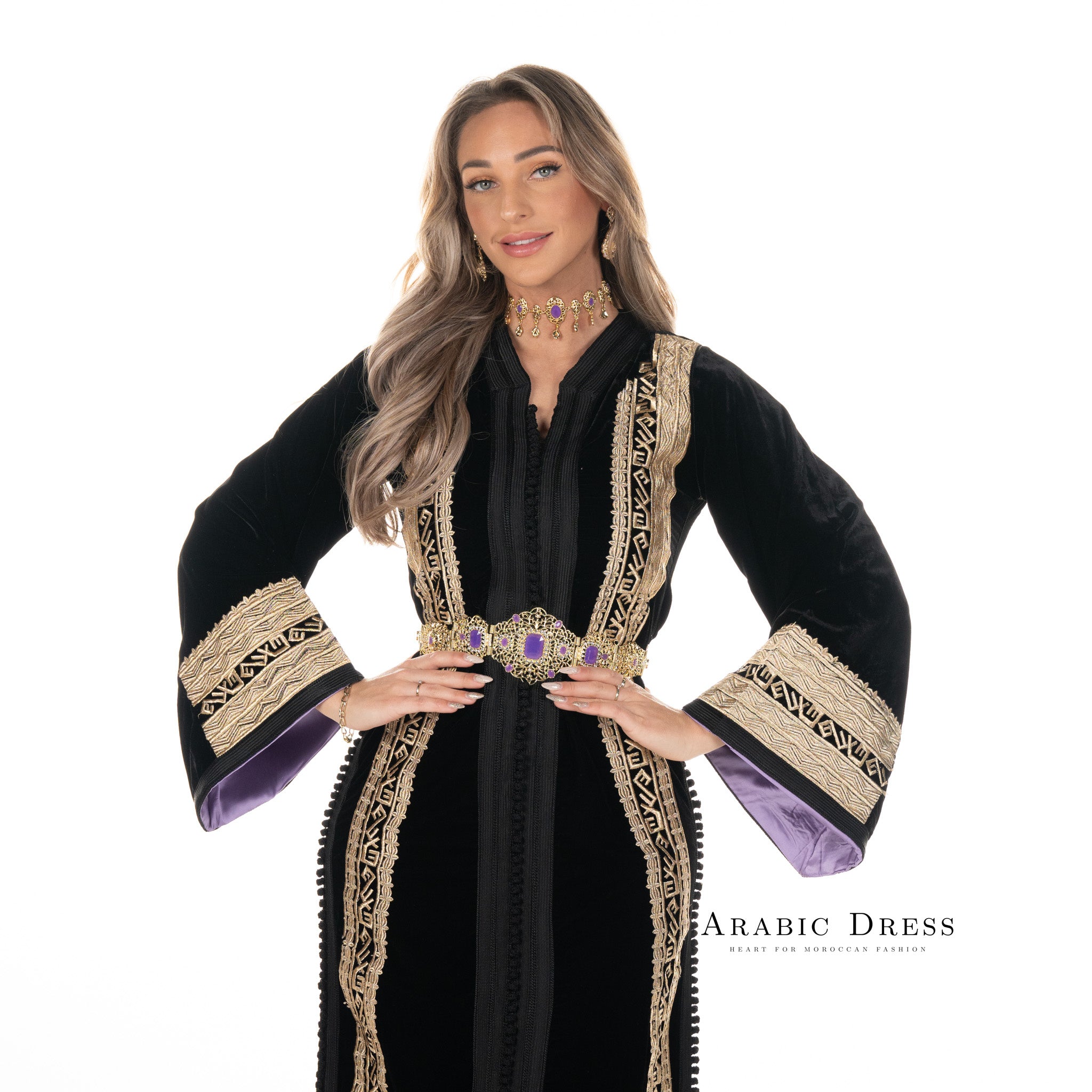 Caftan Romeisa Black