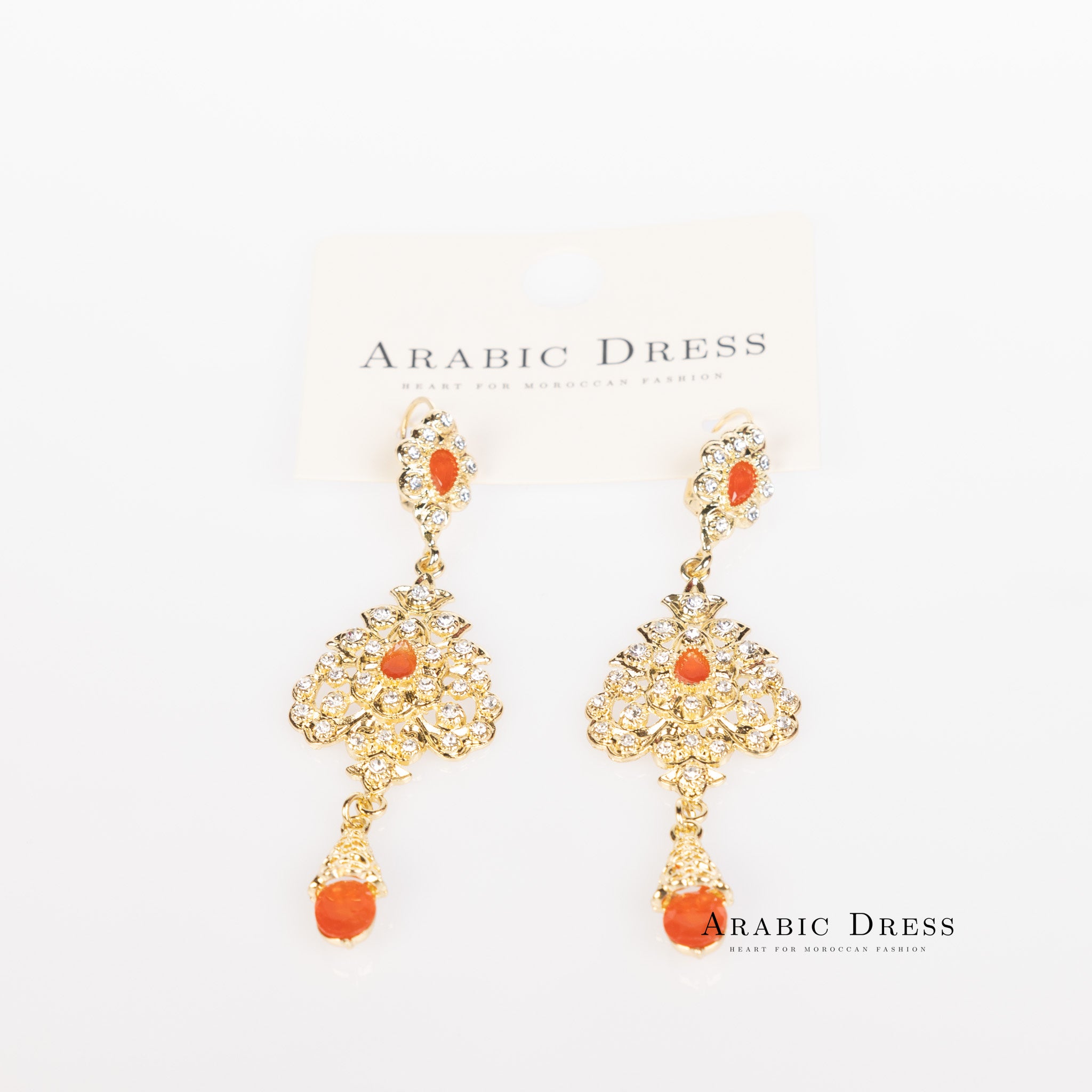 Orange Jiwon Earrings