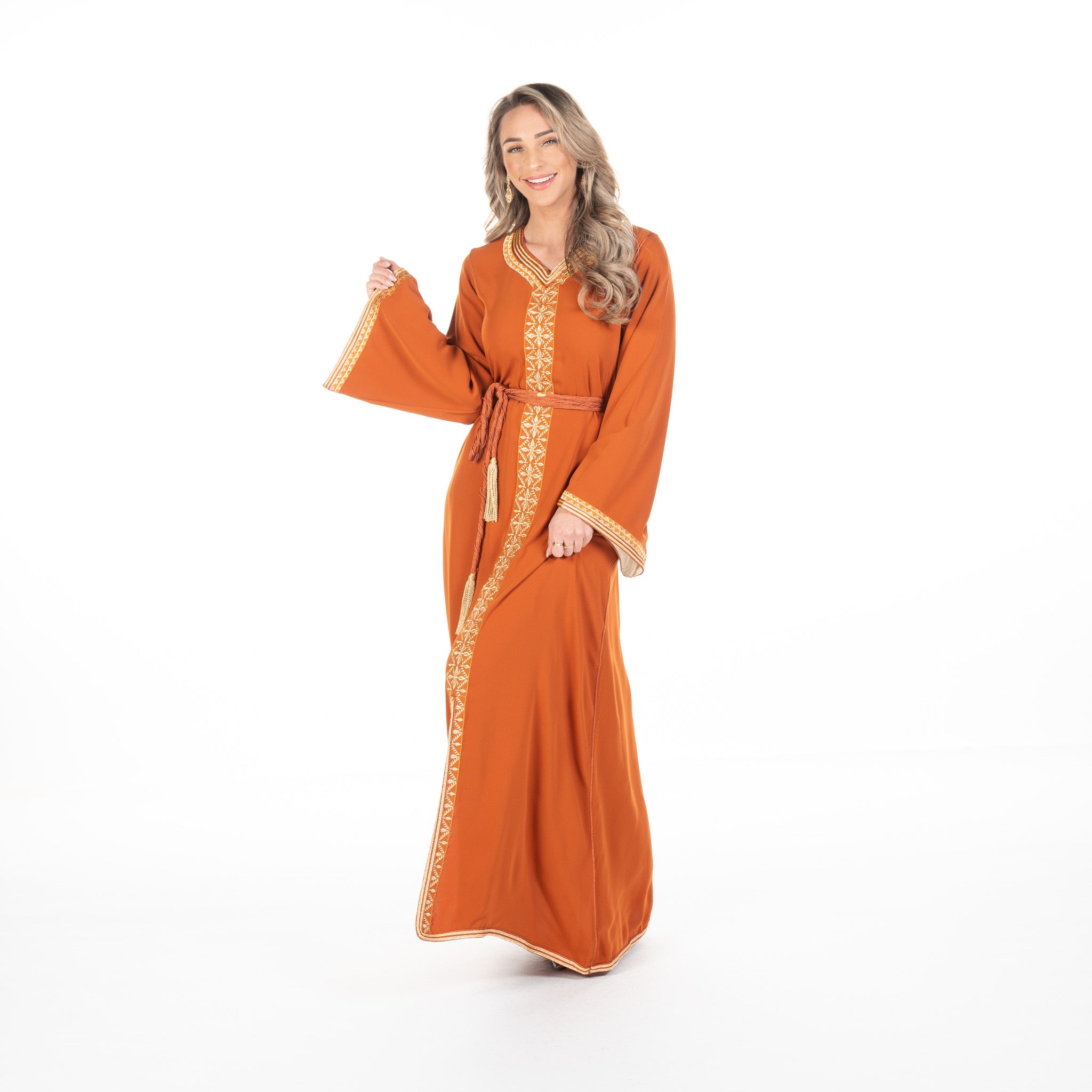 Caftan Basma  Orange