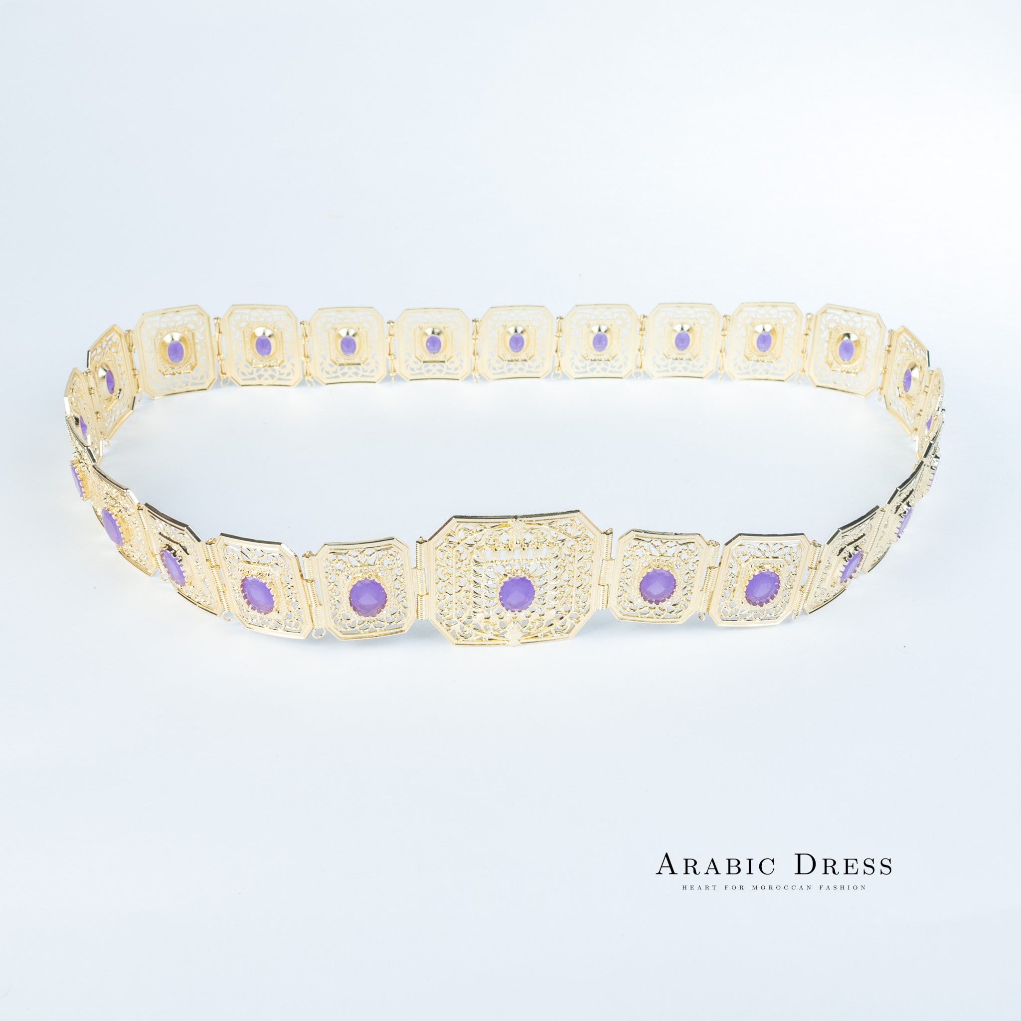 Micha Gold/Violet Belt