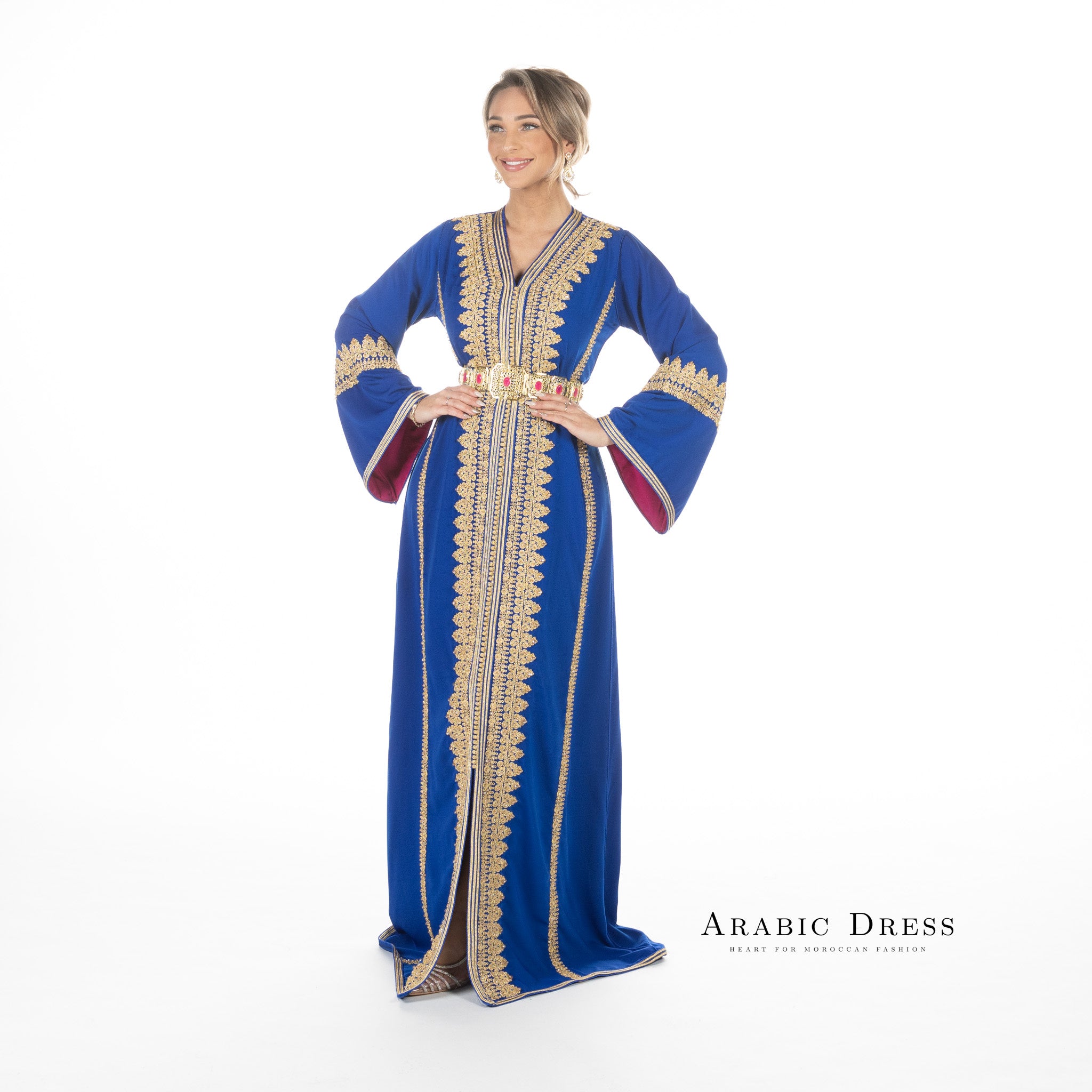 Caftan Manar  Royalblue