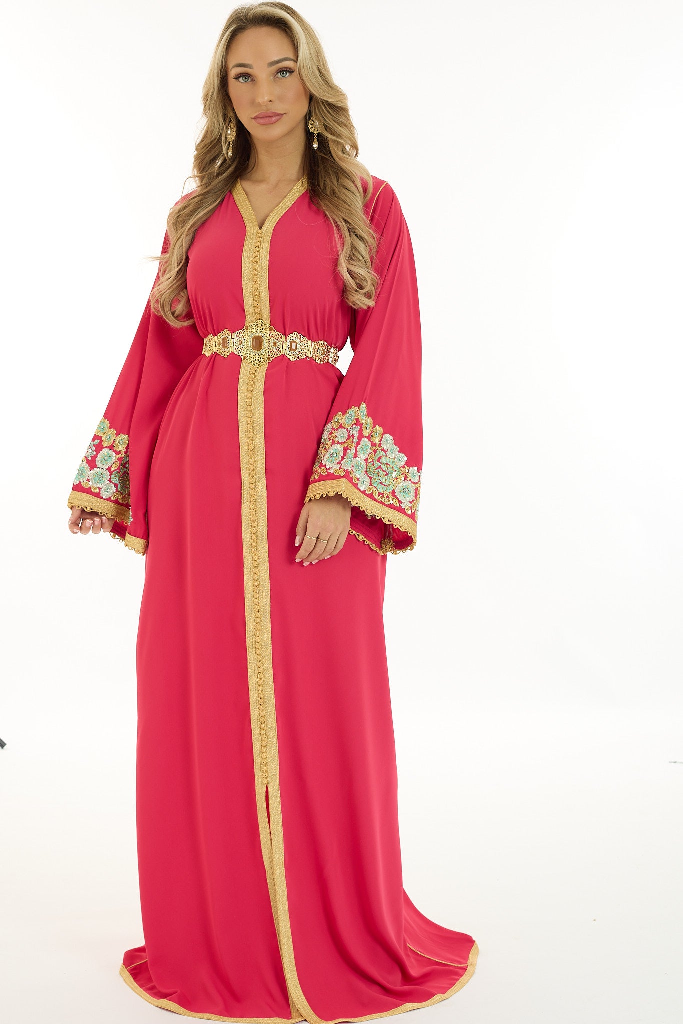 Caftan Zahra Fuchia