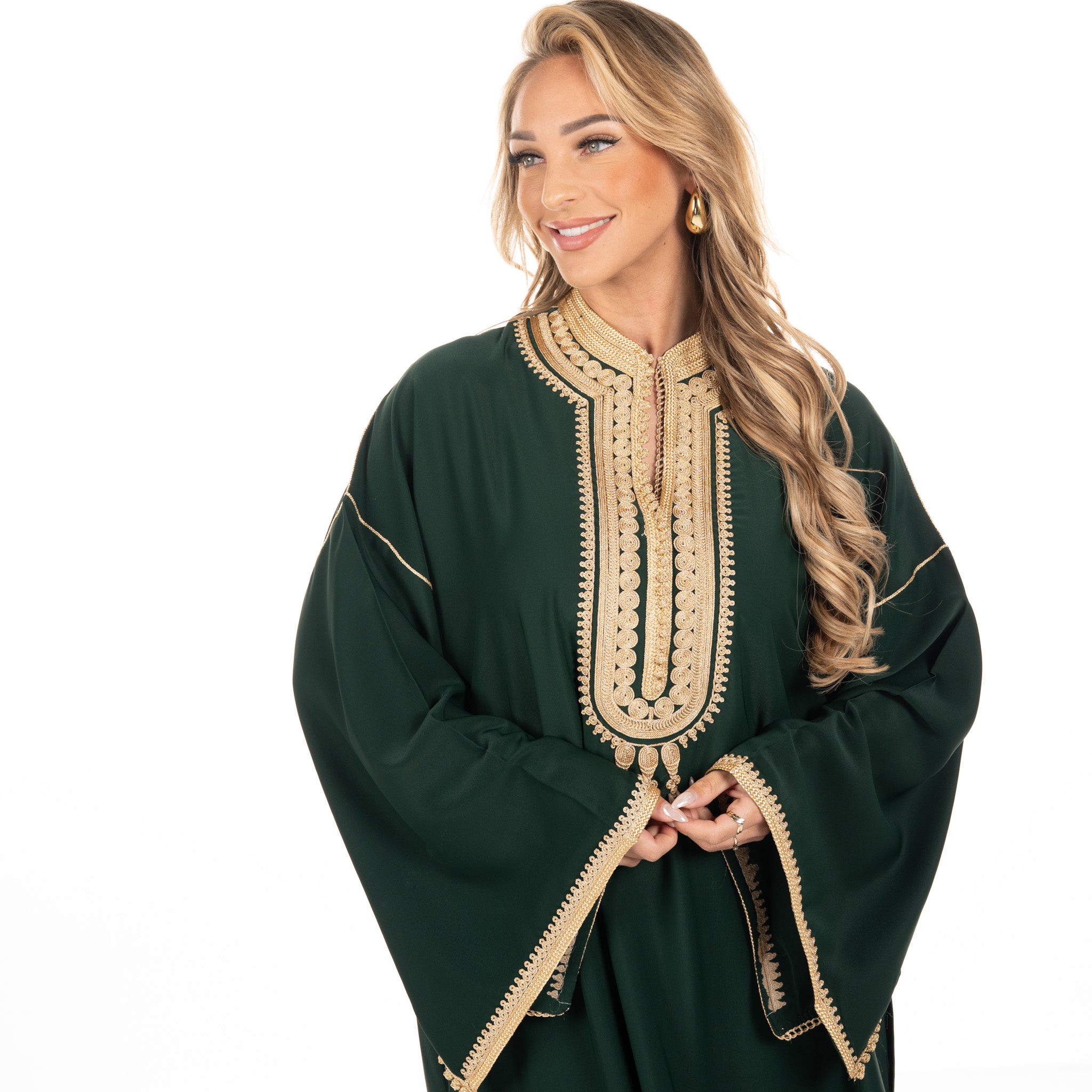 Caftan Rima Darkgreen