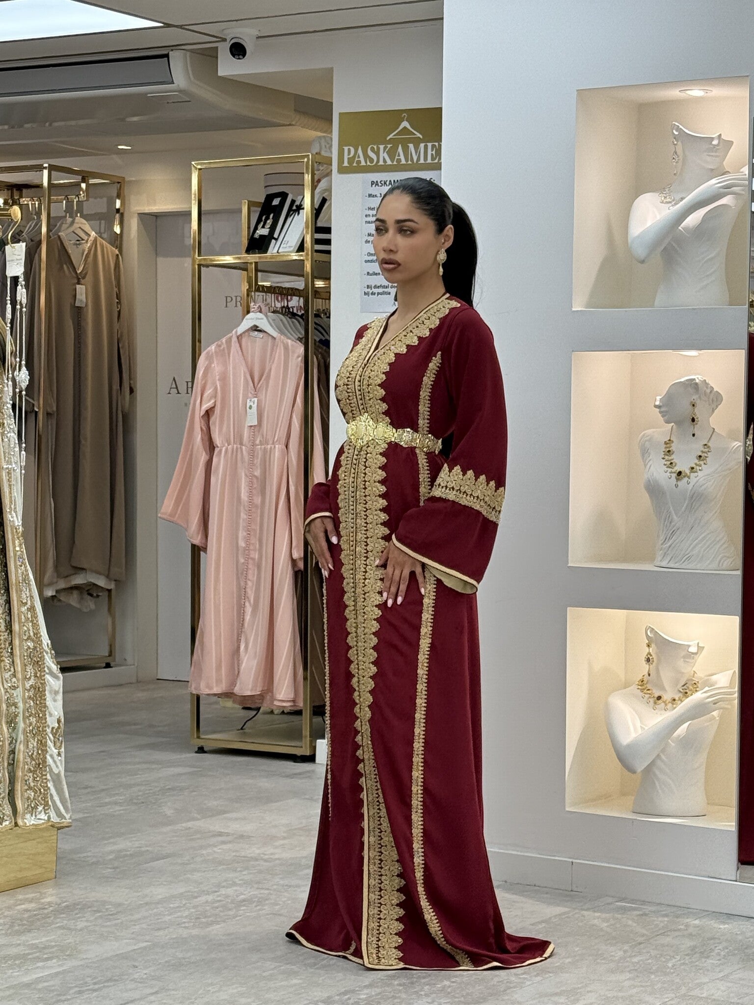 Caftan Sundus Pomegrante