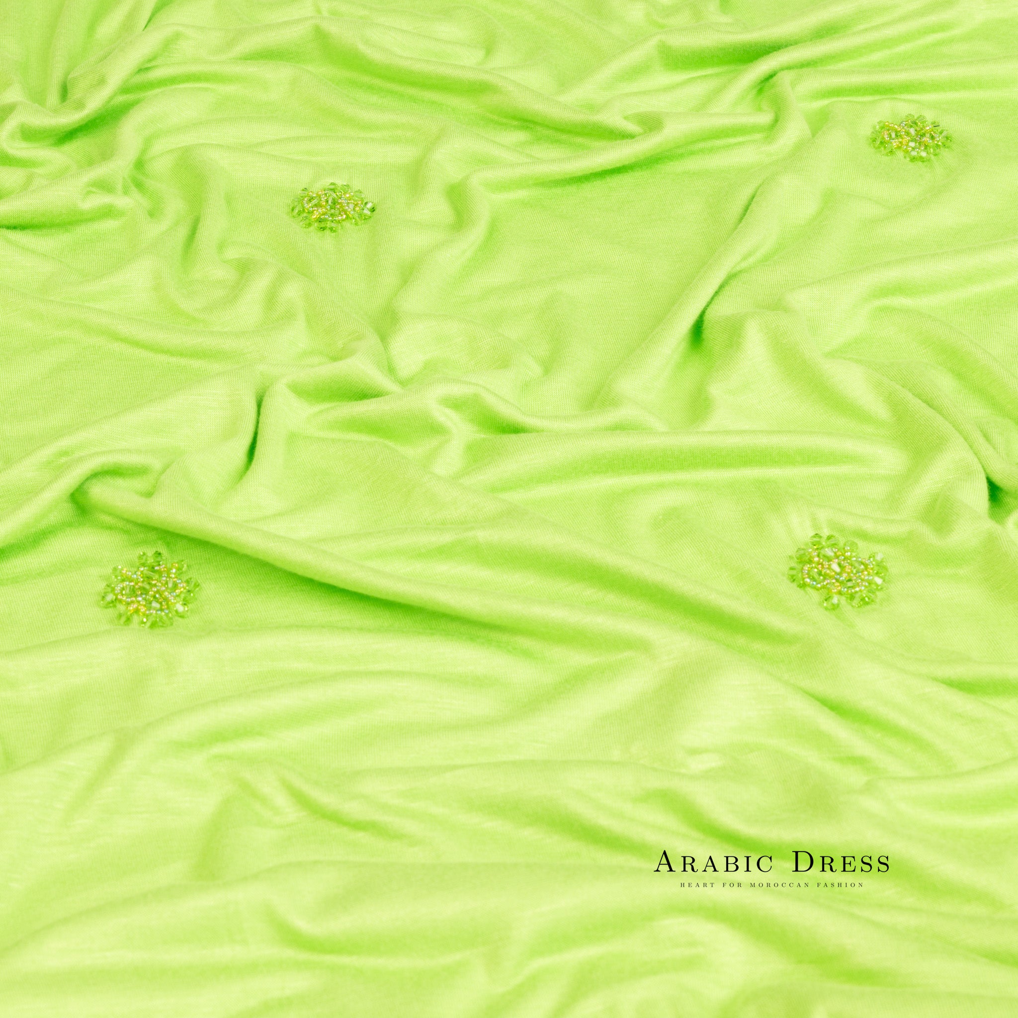 Jersey Hijab Zaya Lime Green