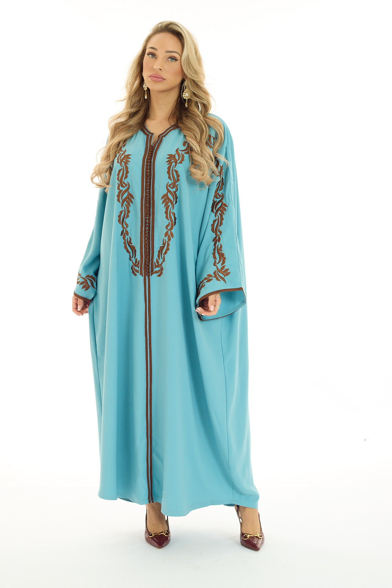 Caftan Bouchra Blue