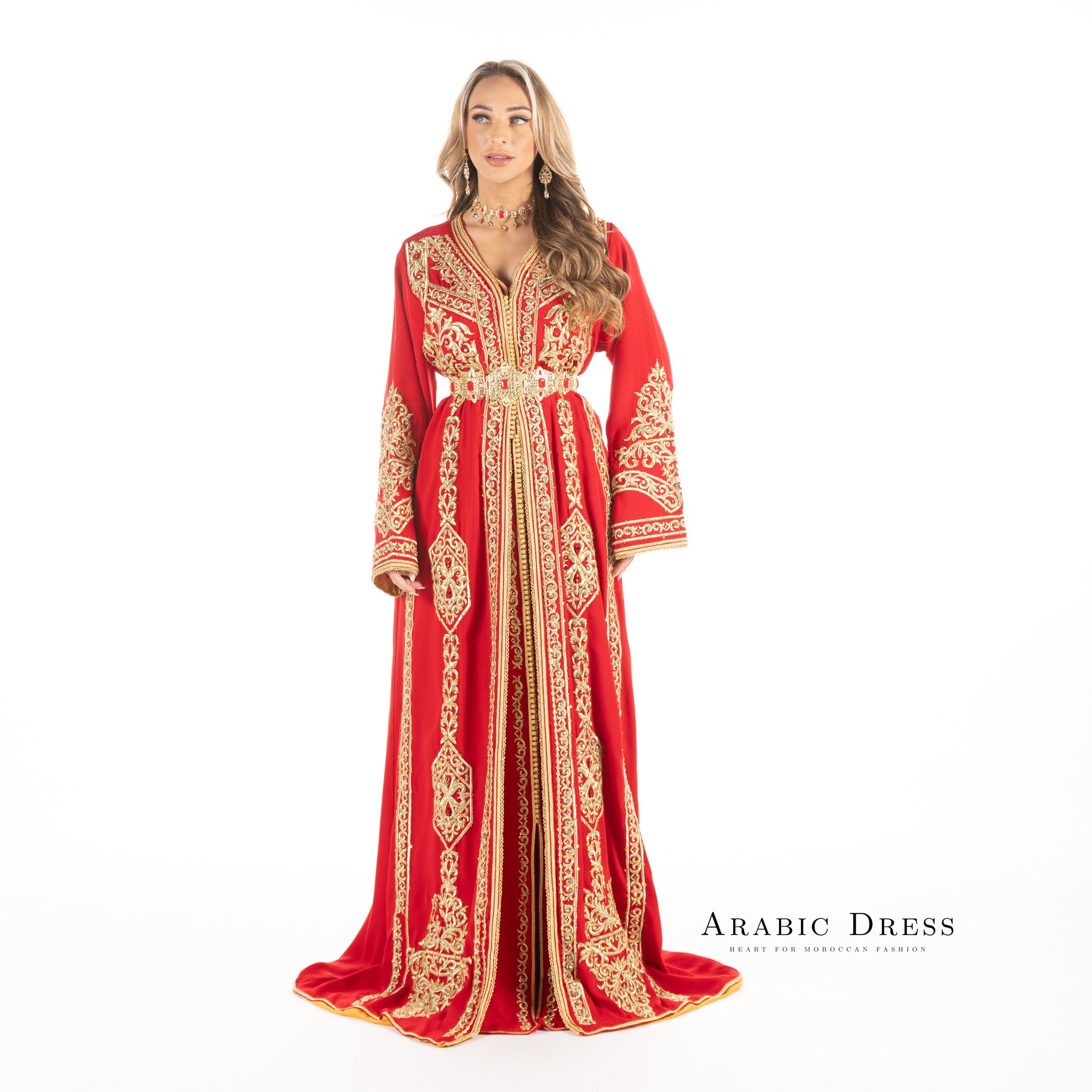 Caftan Sunduss Red