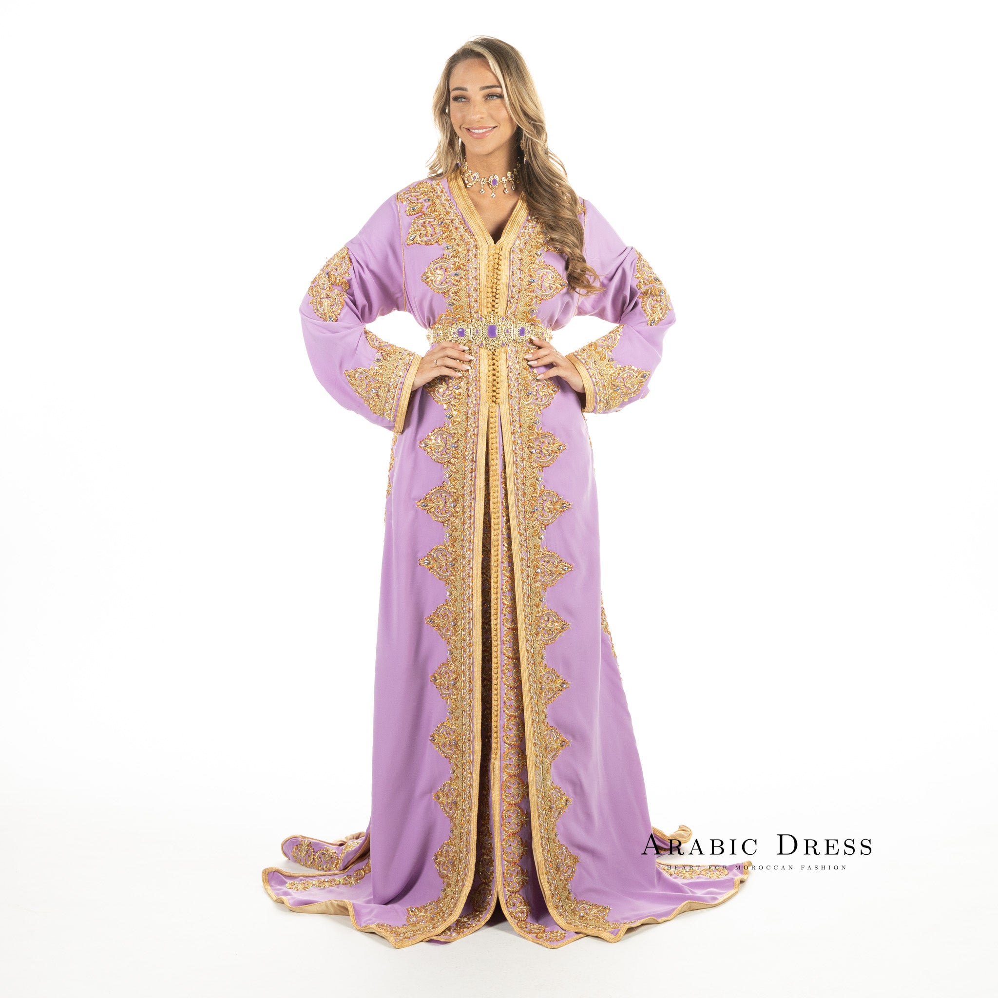 Caftan Nasima Thistle