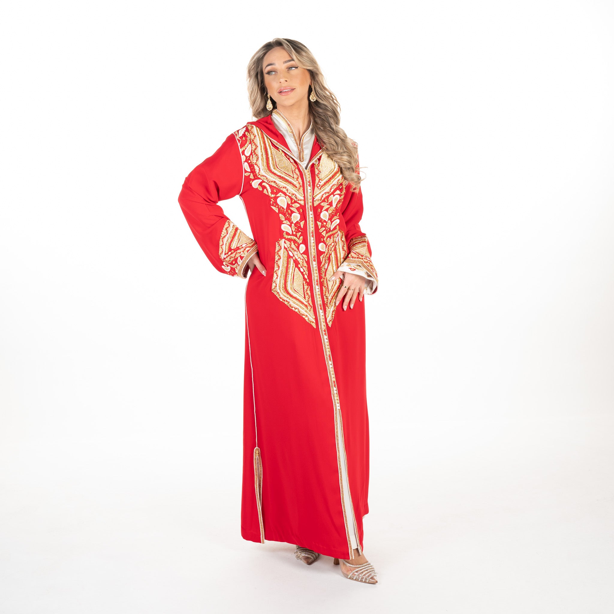 Jalaba Iman Red/White