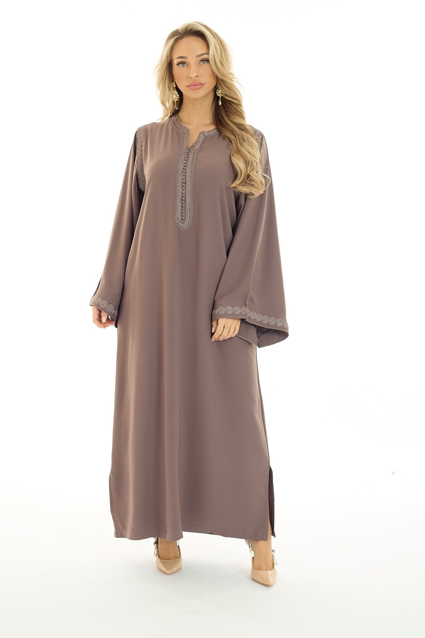 Caftan Safiya Taupe