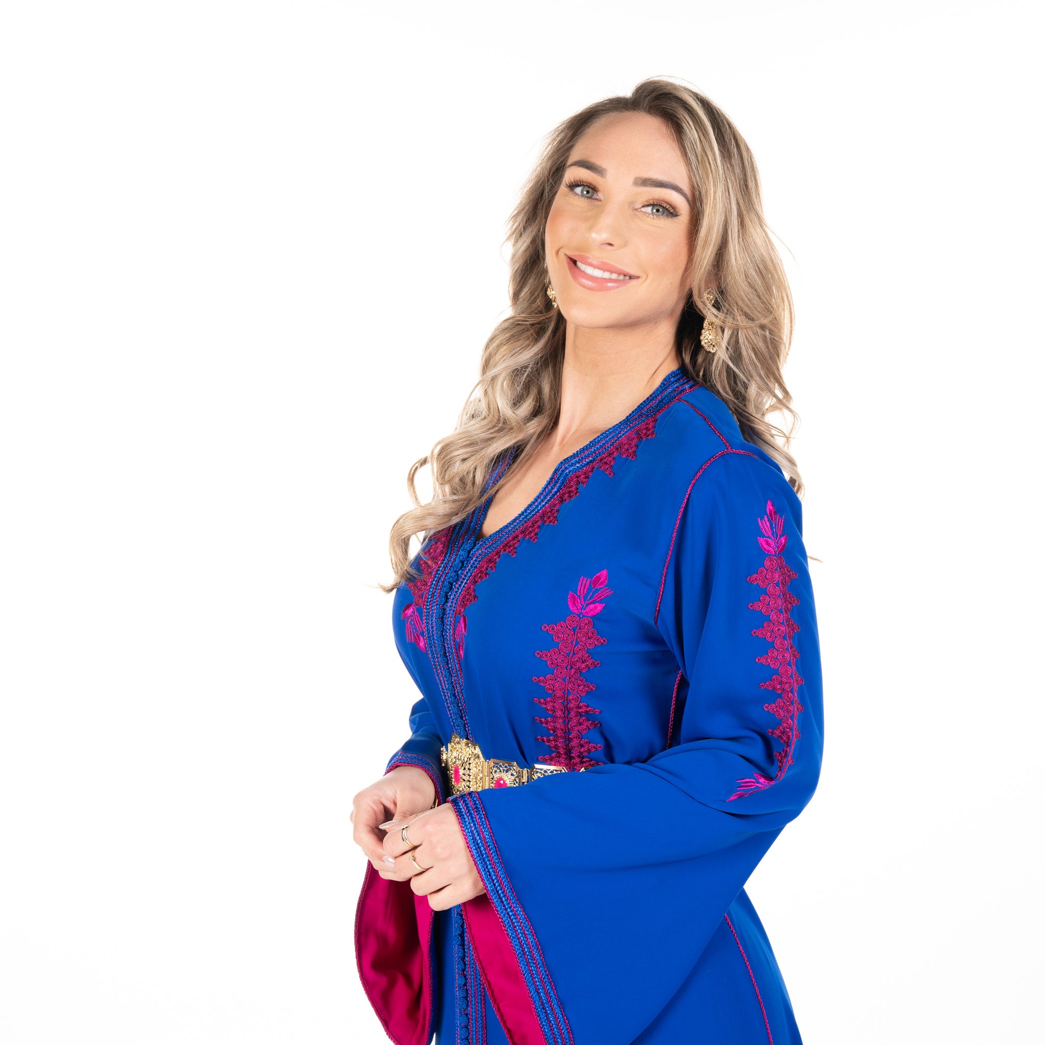 Caftan Chaimae RoyalBlue