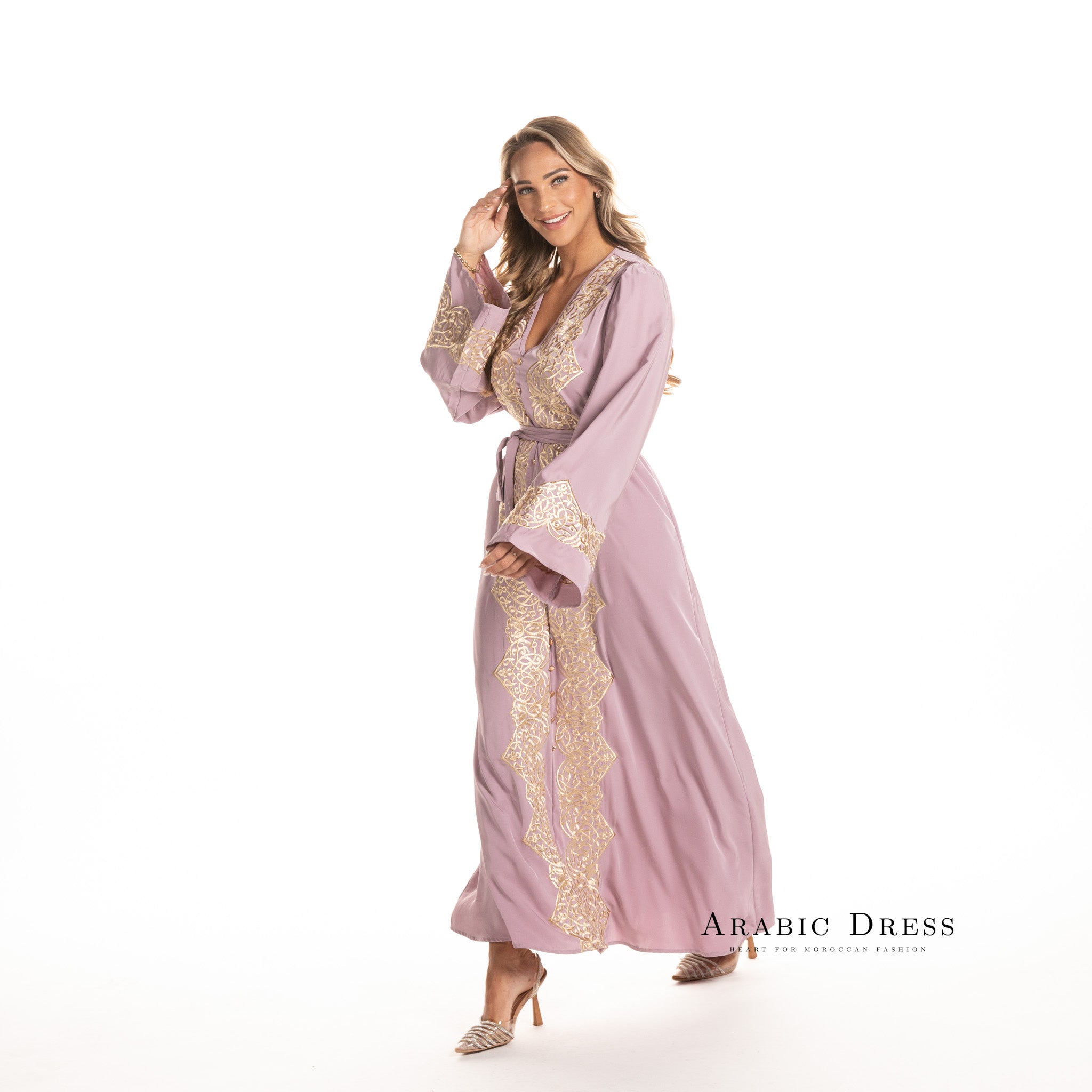 Caftan Roos Purple