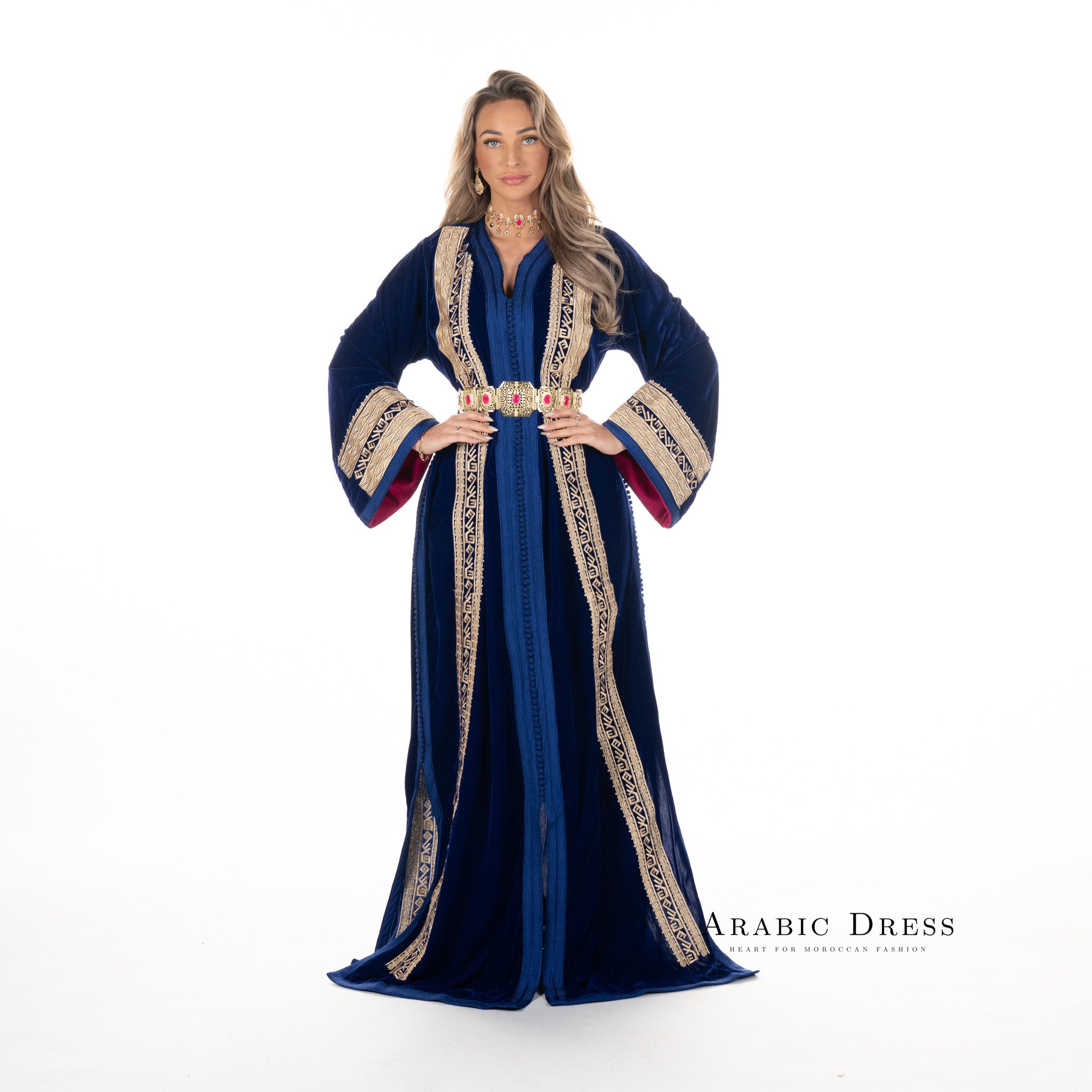 Caftan Romeisa Royalblue