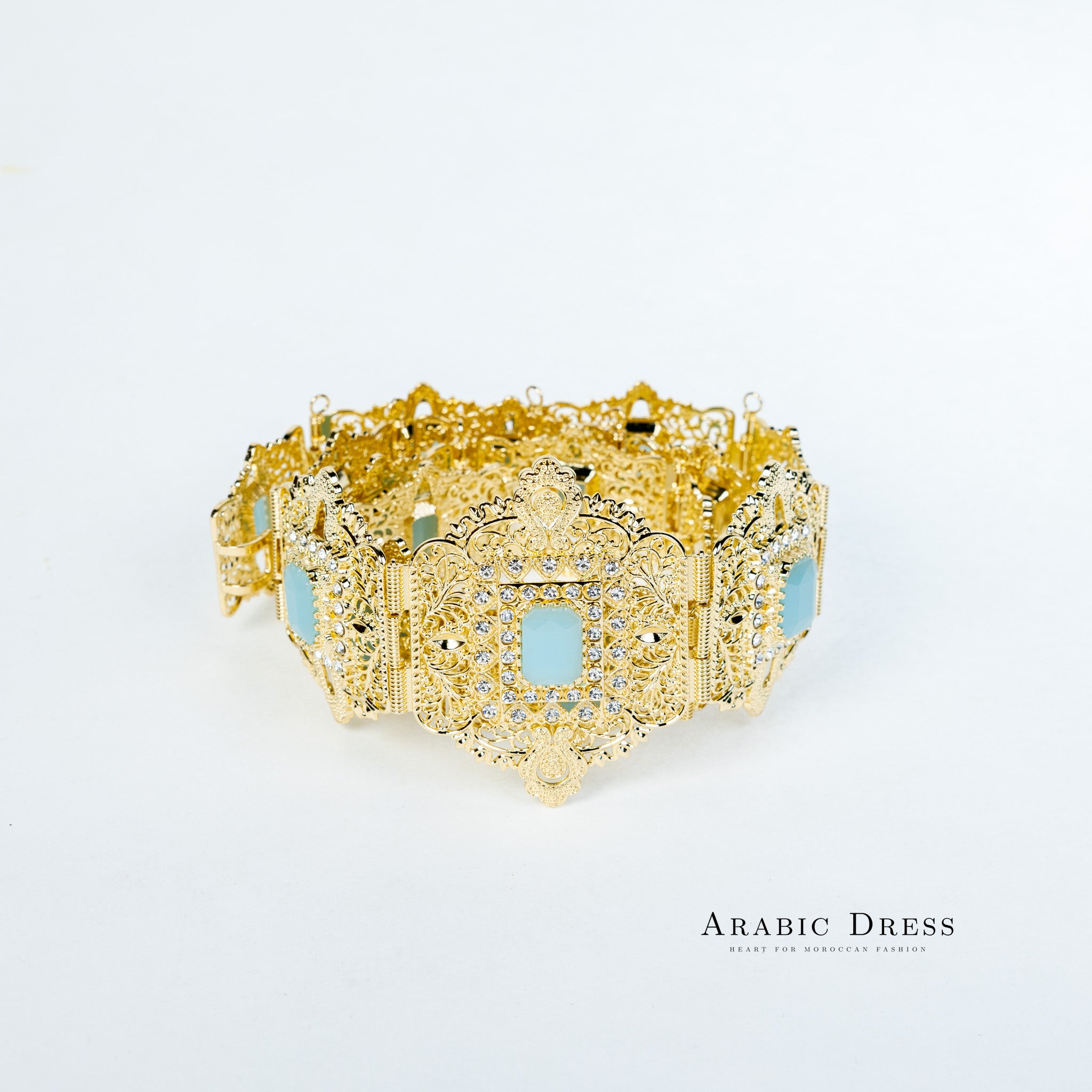 Mihi Gold/Turquoise Belt