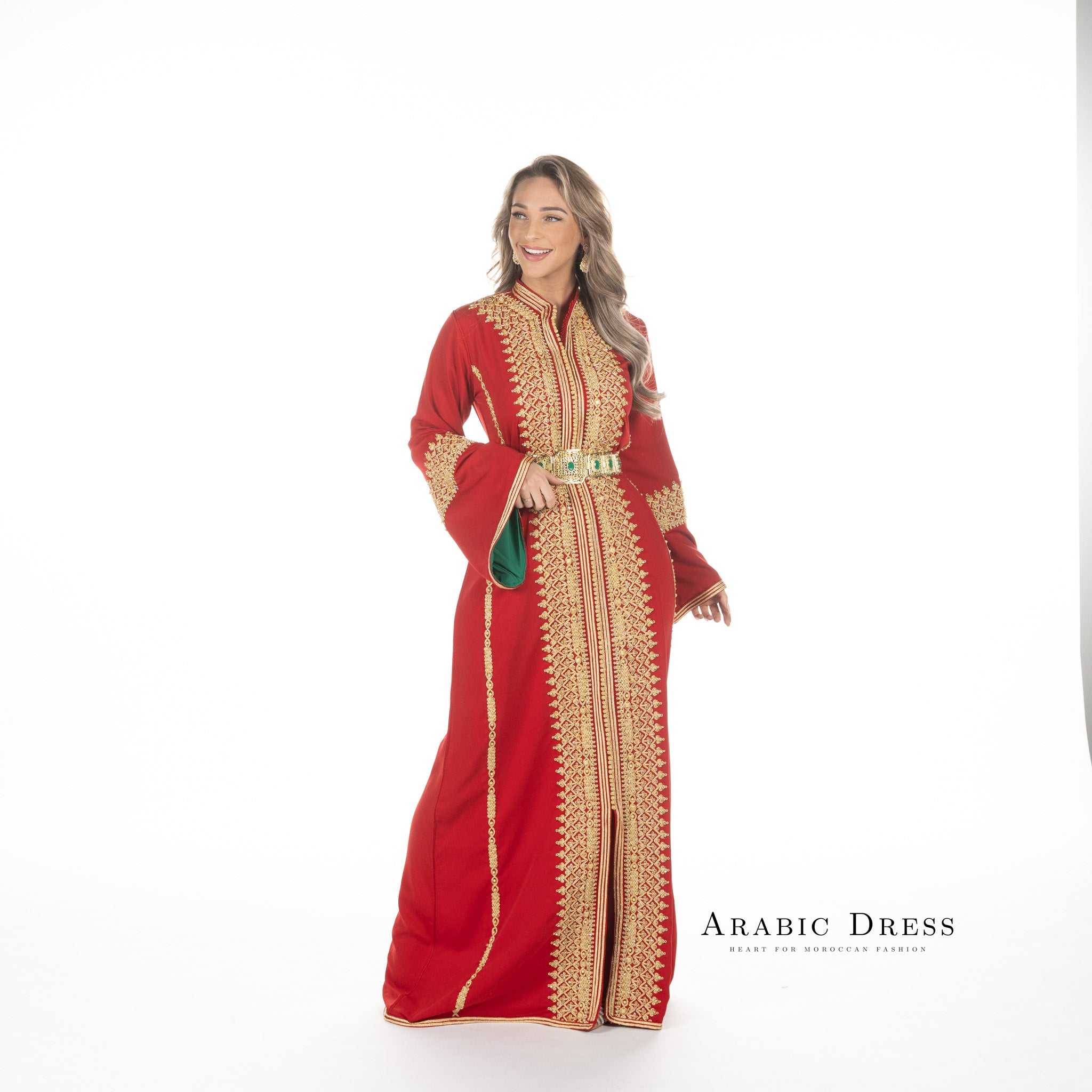 Caftan Dounia Red